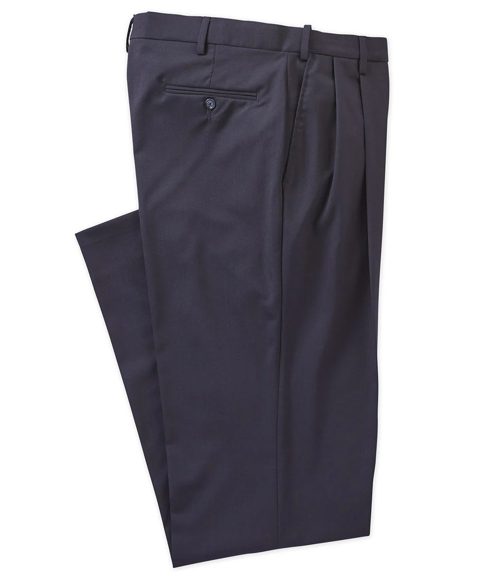 Westport 1989 Pleated Wool Blend Dress Pants - Image 5