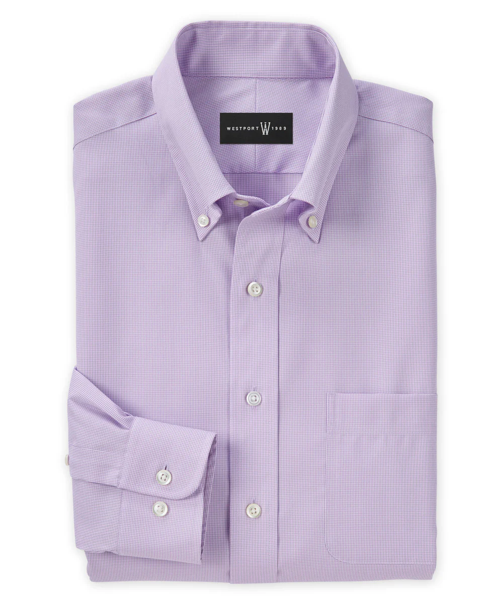 Westport 1989 Non-Iron Button-Down Collar Dress Shirt - Image 3