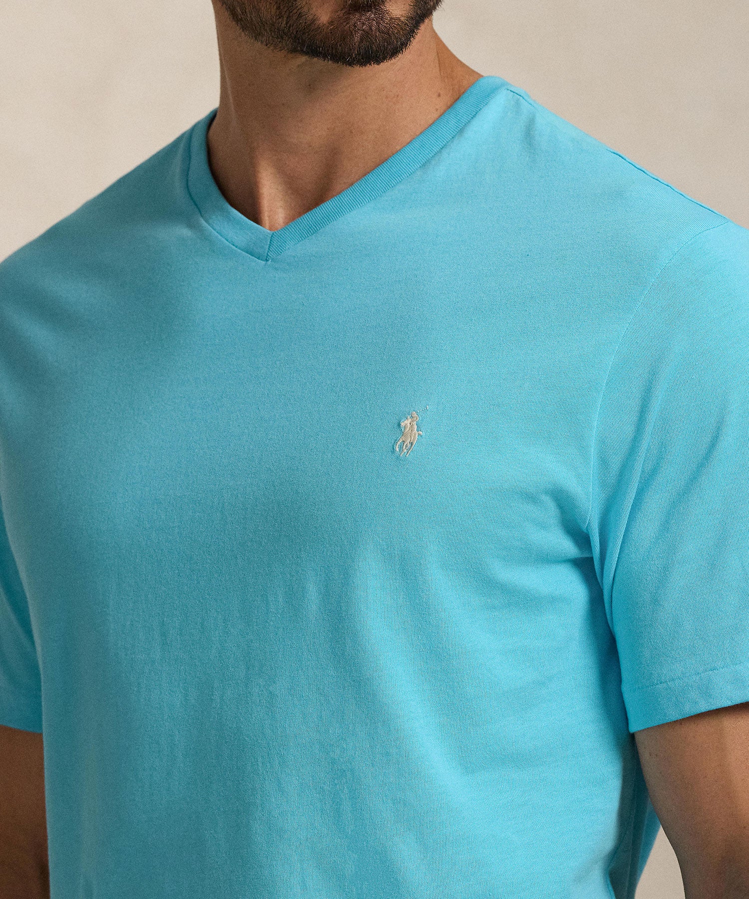 Polo Ralph Lauren Short Sleeve V-Neck Tee Shirt - Image 22