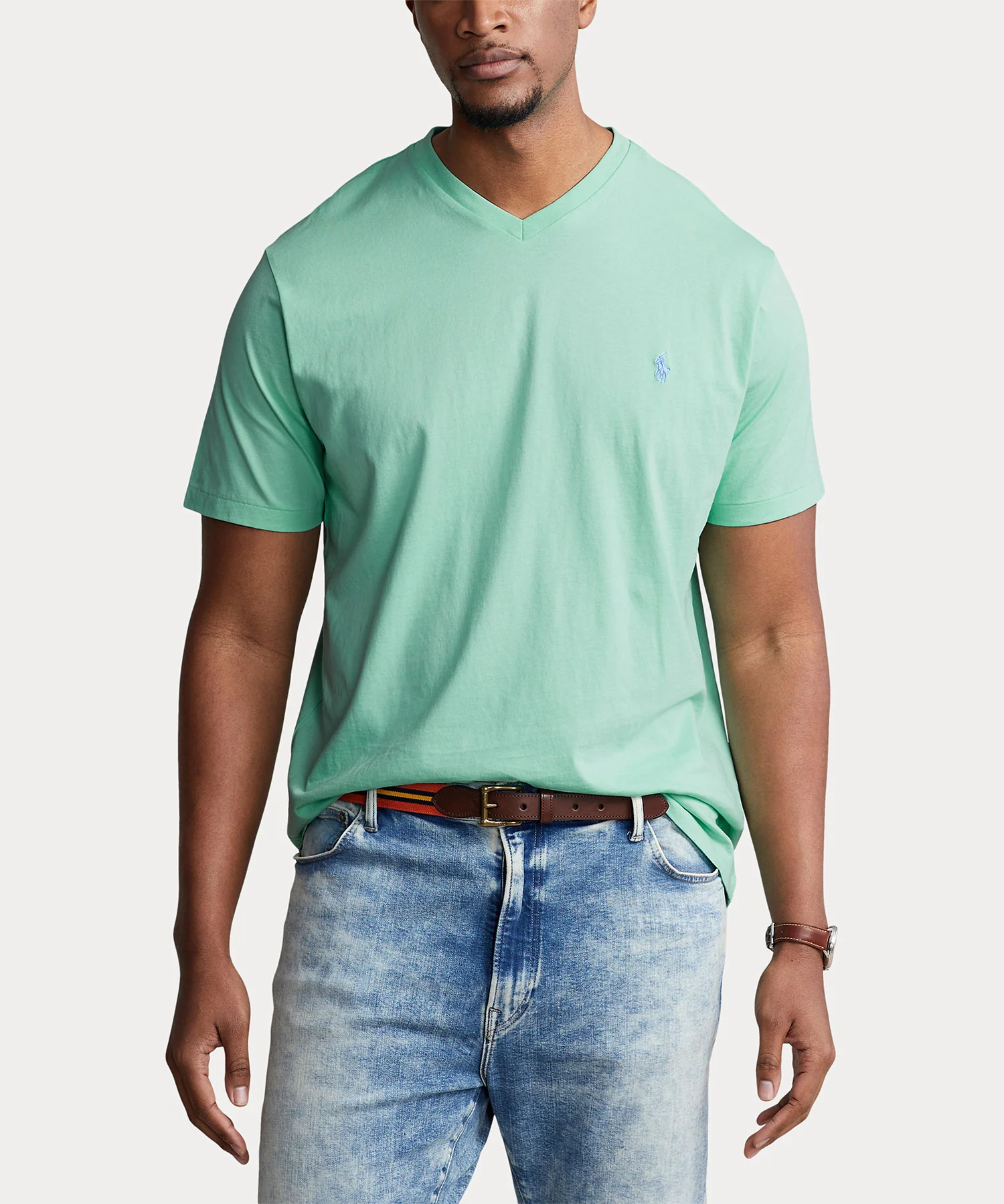 Polo Ralph Lauren Short Sleeve V-Neck Tee Shirt - Image 8