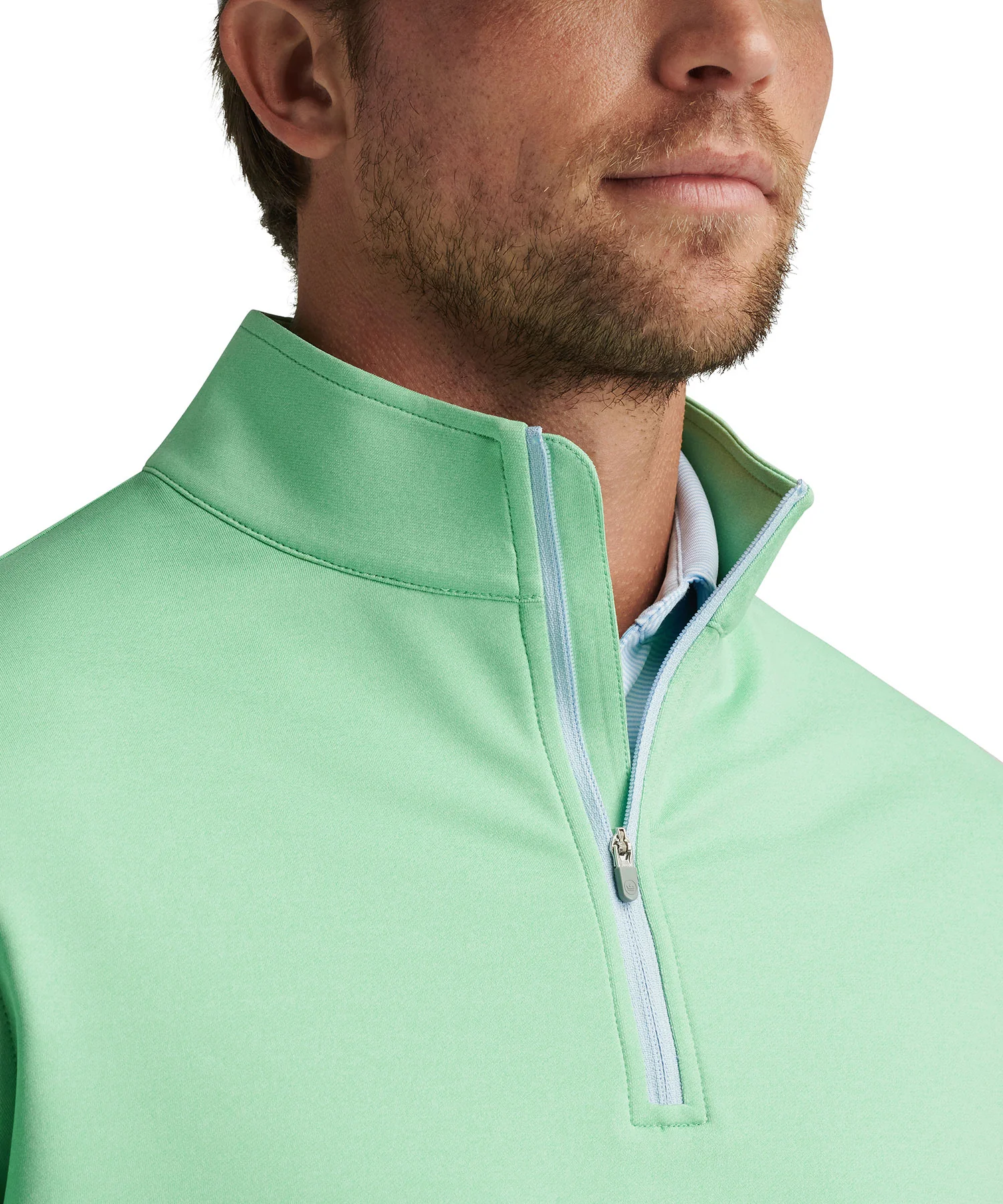 Peter Millar Perth Stretch Loop Terry Quarter-Zip Pullover - Image 25