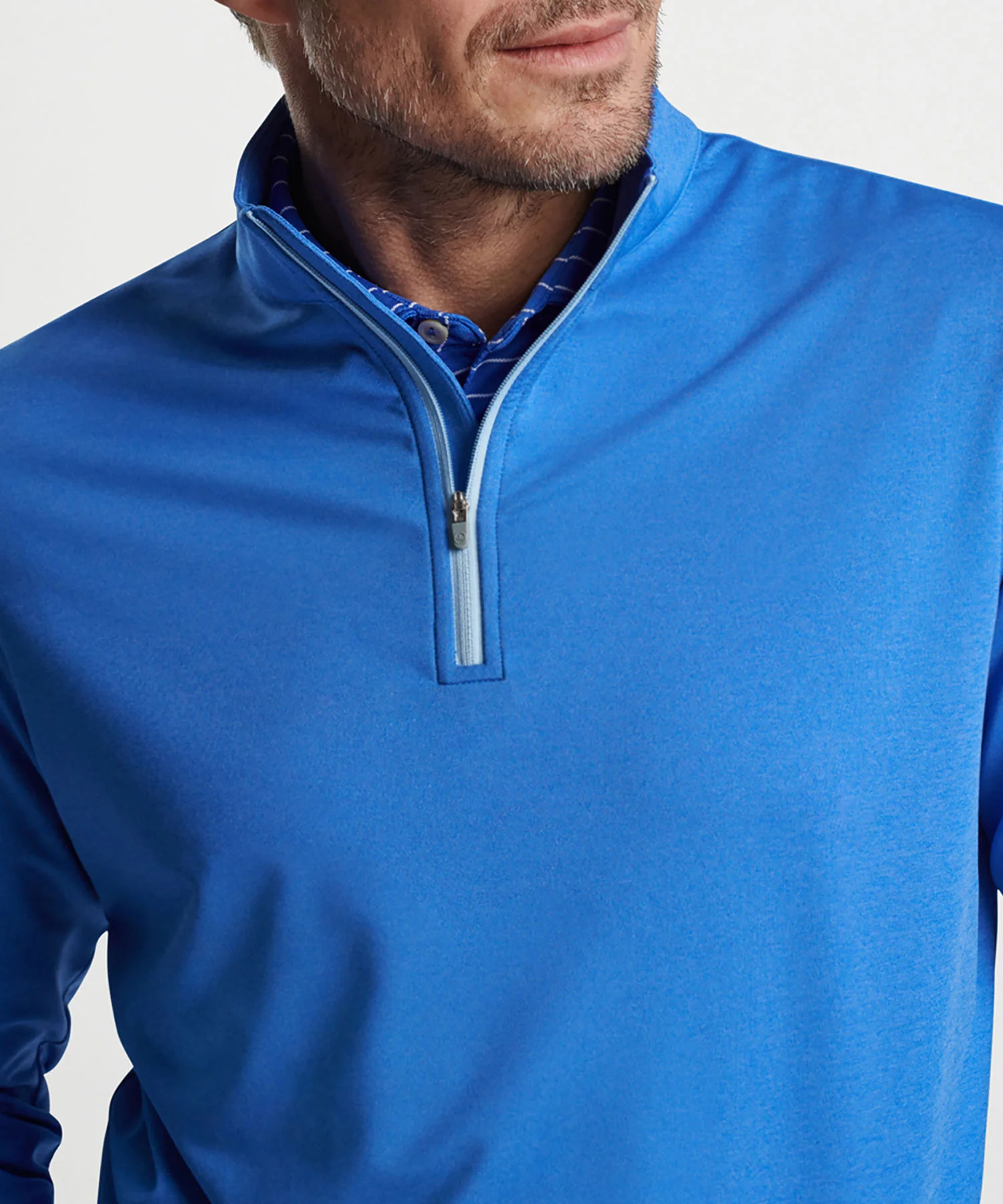 Peter Millar Perth Stretch Loop Terry Quarter-Zip Pullover - Image 28