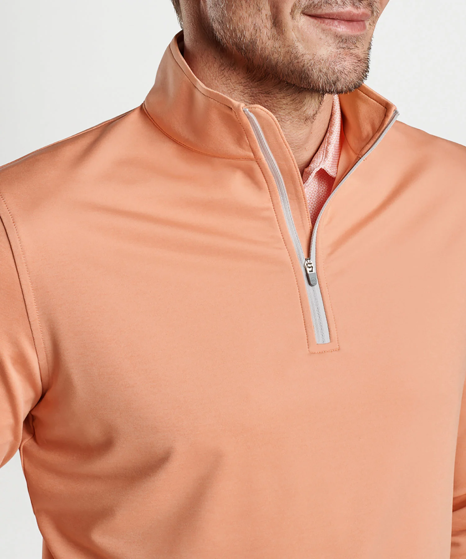 Peter Millar Perth Stretch Loop Terry Quarter-Zip Pullover - Image 34