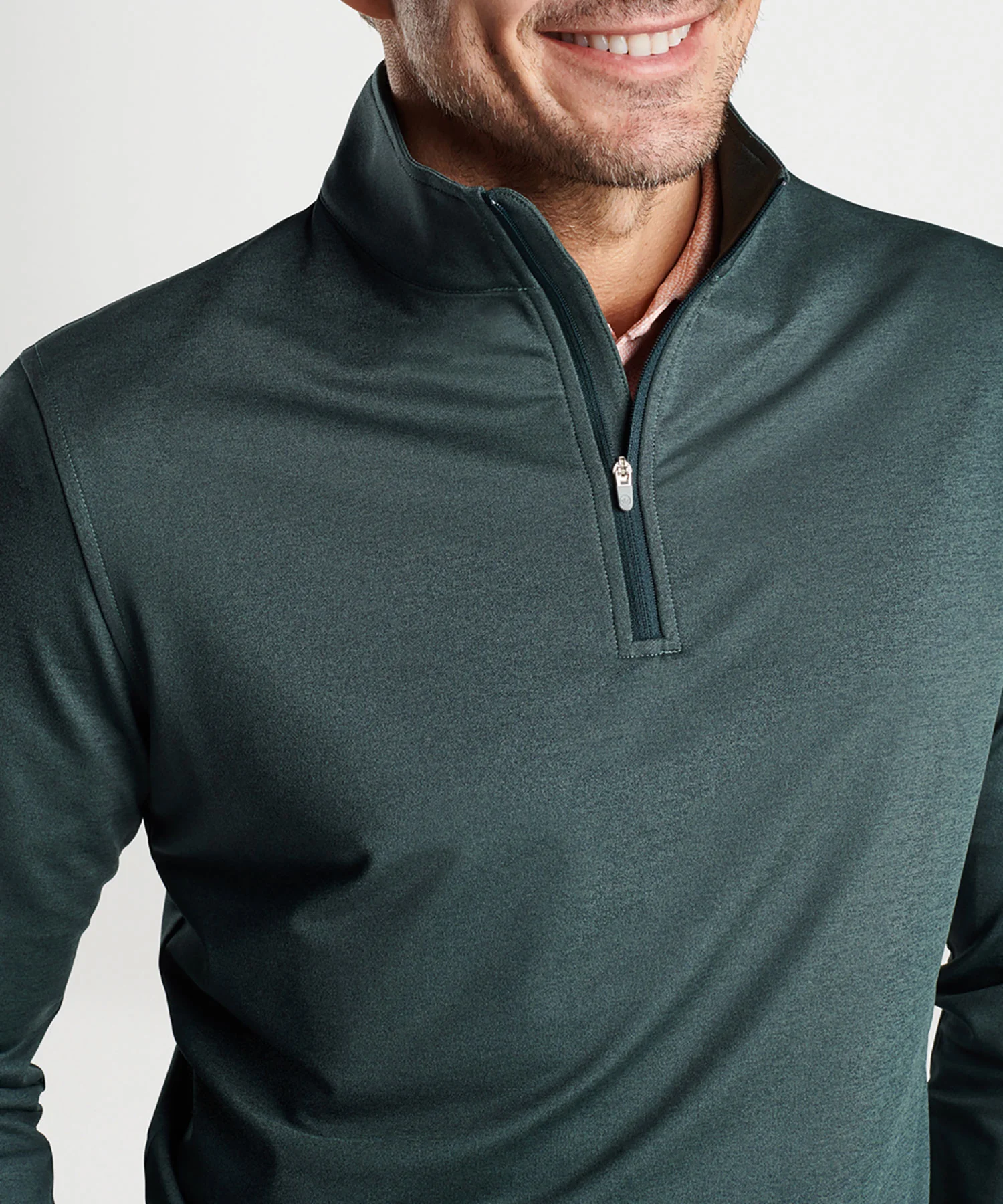 Peter Millar Perth Stretch Loop Terry Quarter-Zip Pullover - Image 40