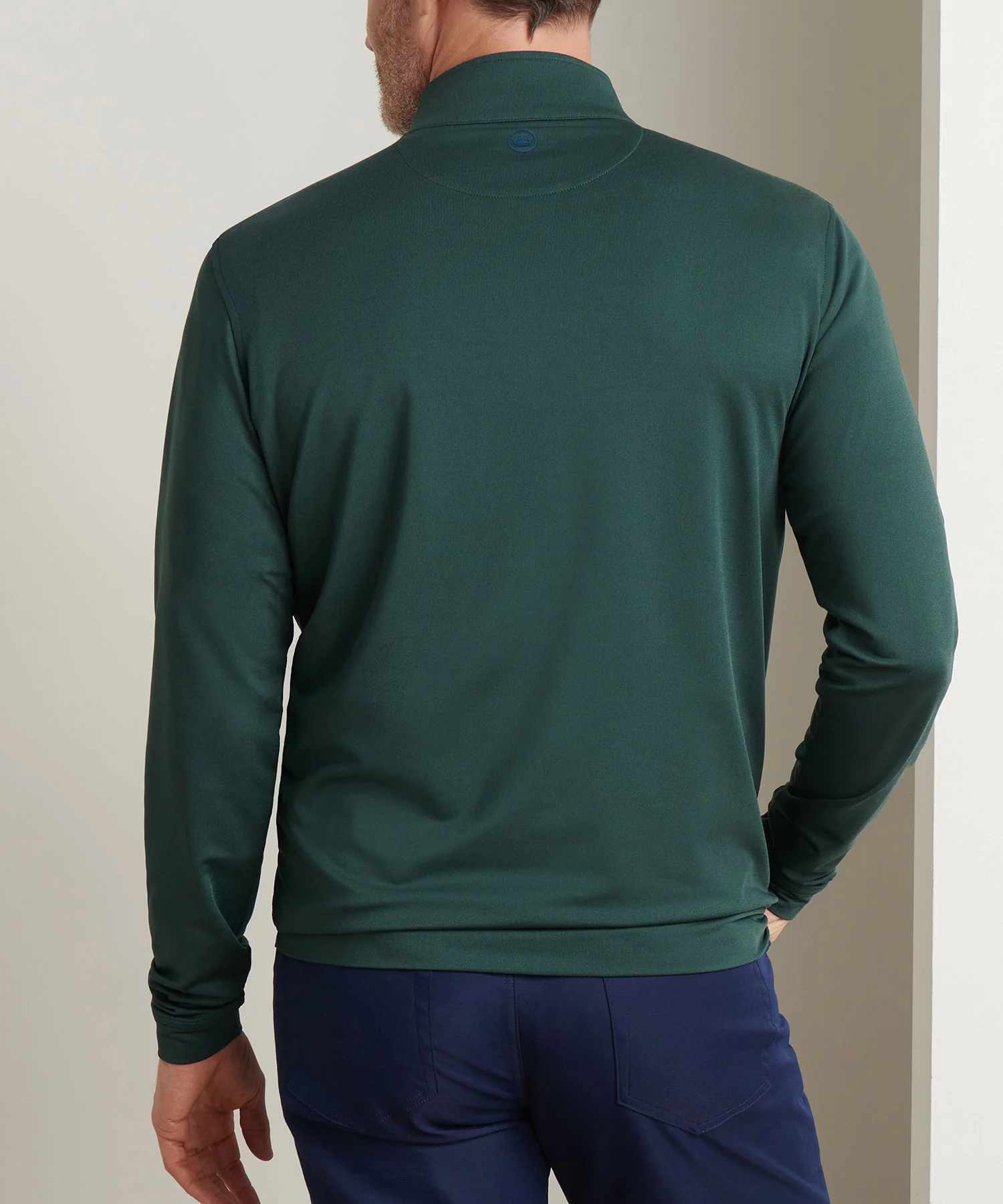 Peter Millar Perth Stretch Loop Terry Quarter-Zip Pullover - Image 39