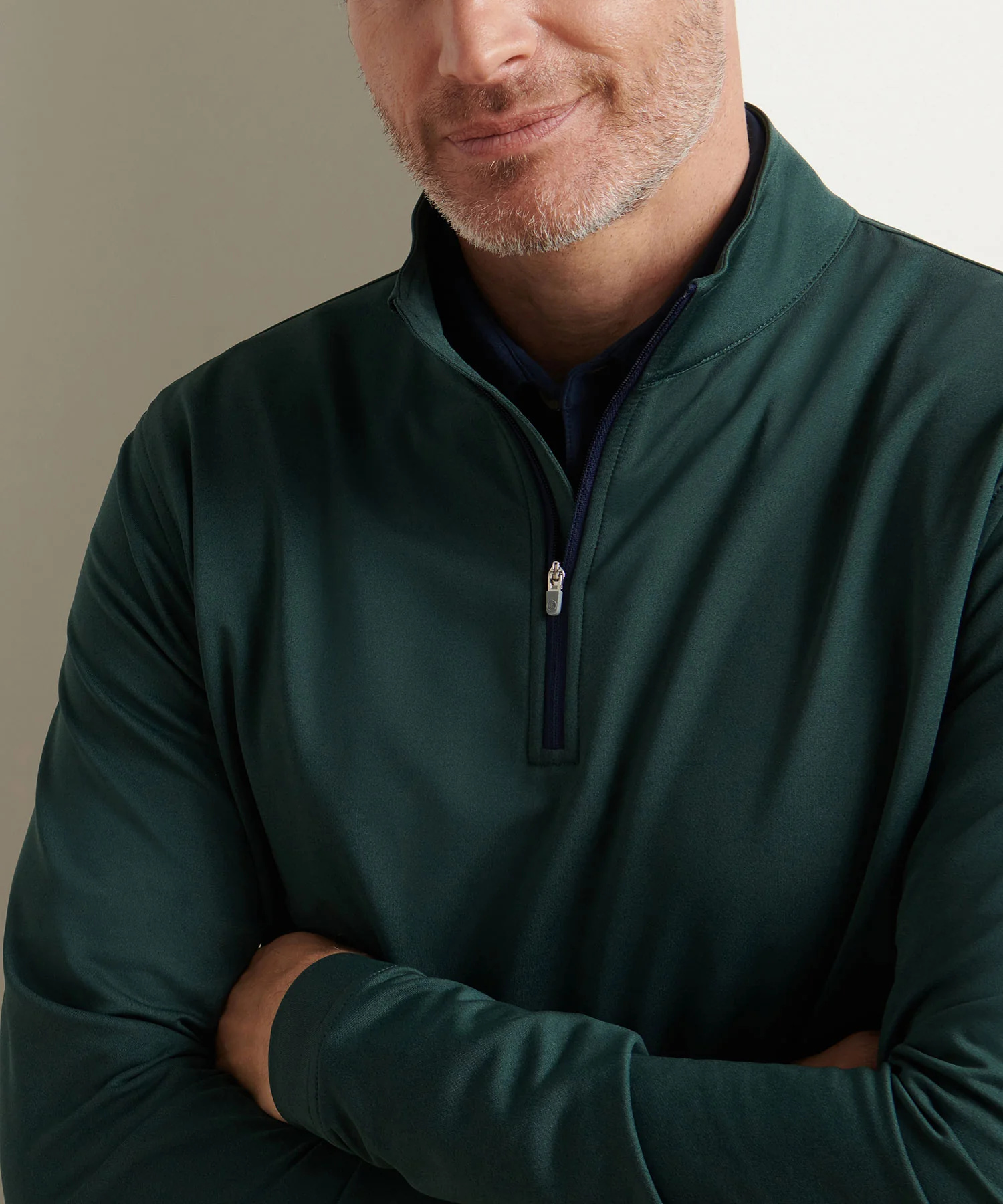 Peter Millar Perth Stretch Loop Terry Quarter-Zip Pullover - Image 41