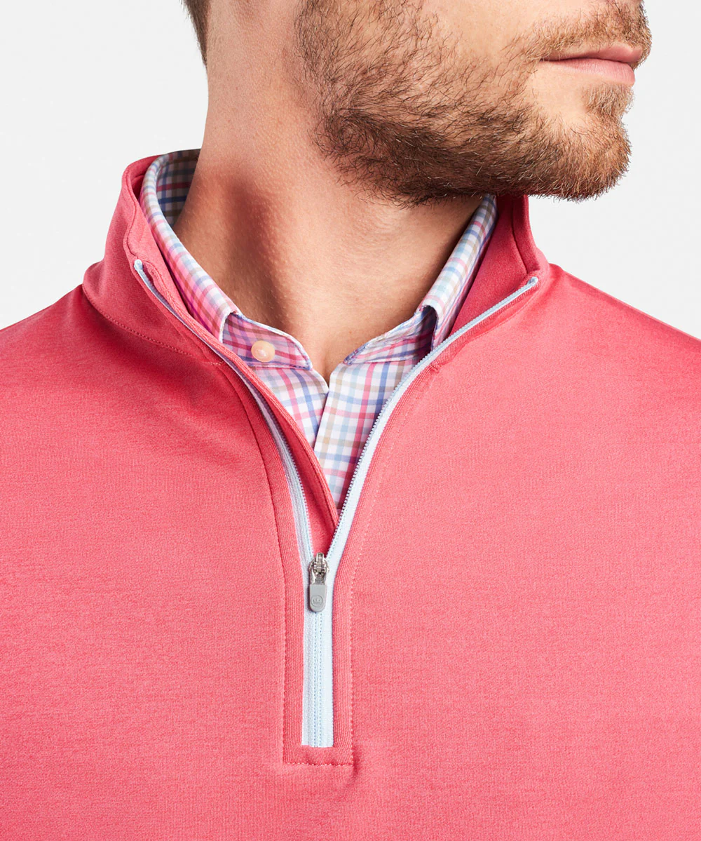 Peter Millar Perth Stretch Loop Terry Quarter-Zip Pullover - Image 5