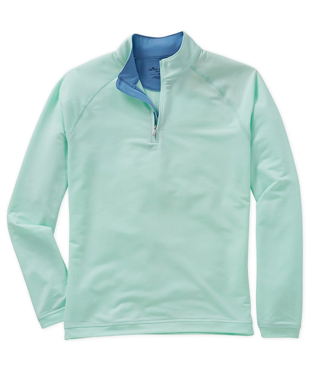 Peter Millar Perth Stretch Loop Terry Quarter-Zip Pullover - Image 6
