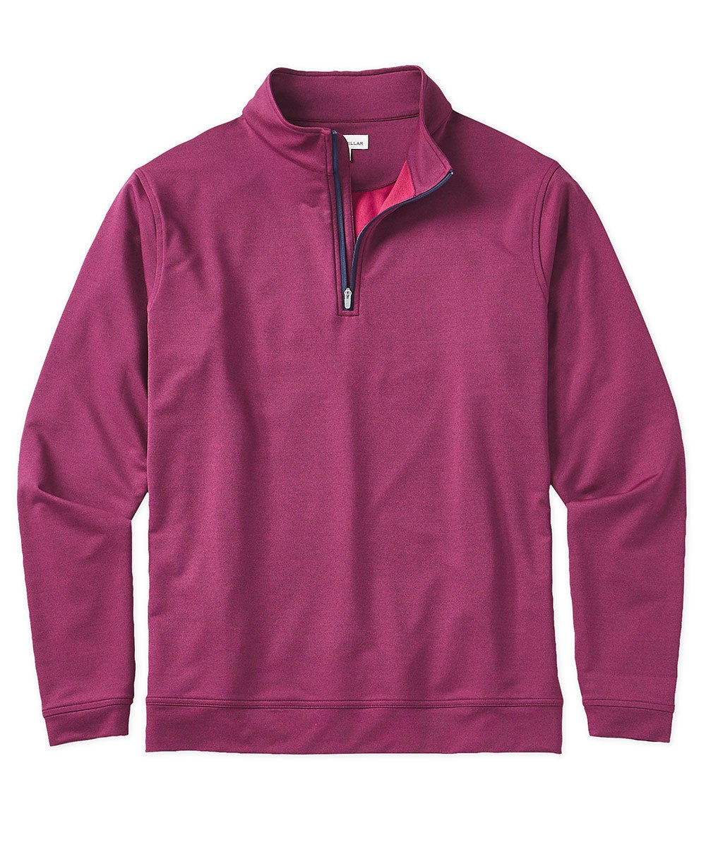 Peter Millar Perth Stretch Loop Terry Quarter-Zip Pullover - Image 5