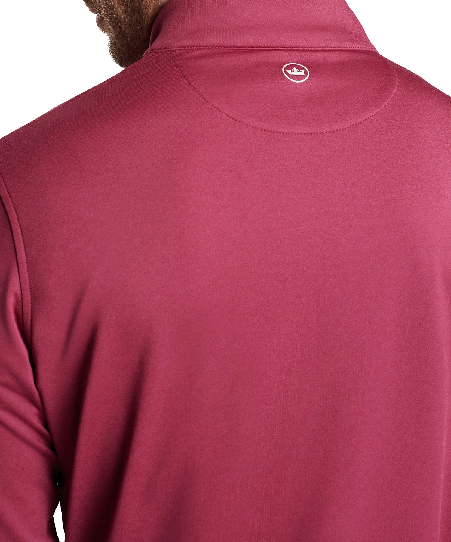 Peter Millar Perth Stretch Loop Terry Quarter-Zip Pullover - Image 9