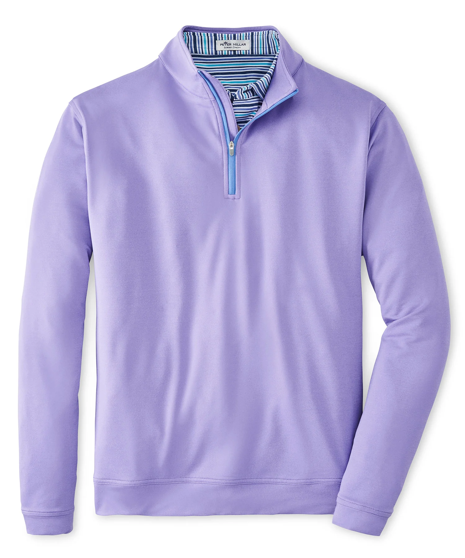 Peter Millar Perth Stretch Loop Terry Quarter-Zip Pullover - Image 12