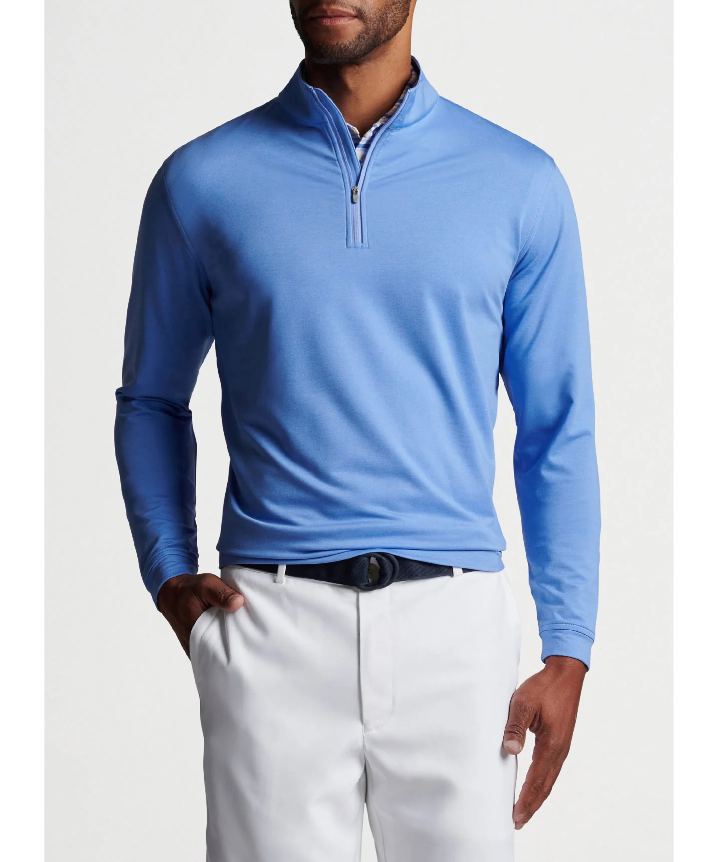 Peter Millar Perth Stretch Loop Terry Quarter-Zip Pullover - Image 22