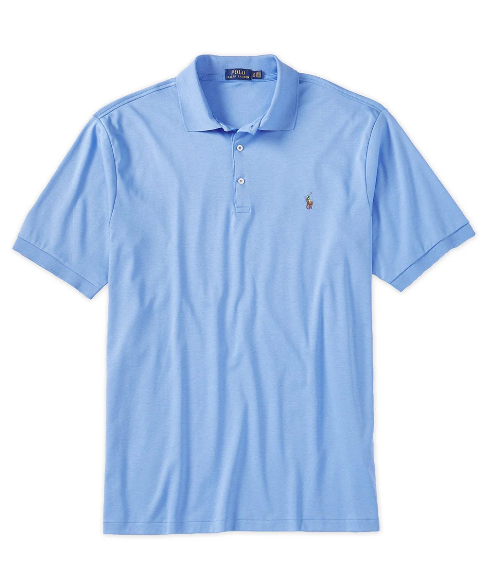 Polo Ralph Lauren Short Sleeve Classic Fit Soft Touch Pima Cotton Polo Shirt - Image 6
