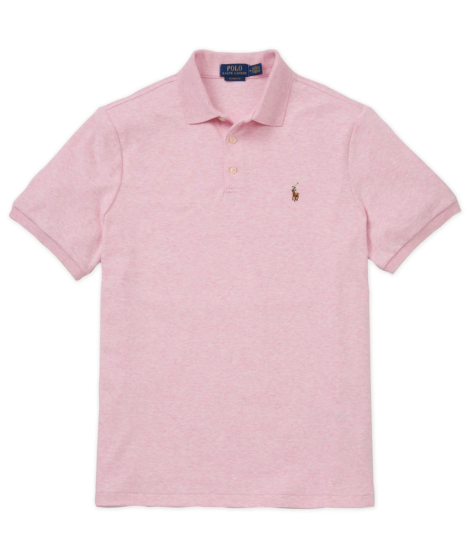 Polo Ralph Lauren Short Sleeve Classic Fit Soft Touch Pima Cotton Polo Shirt - Image 17