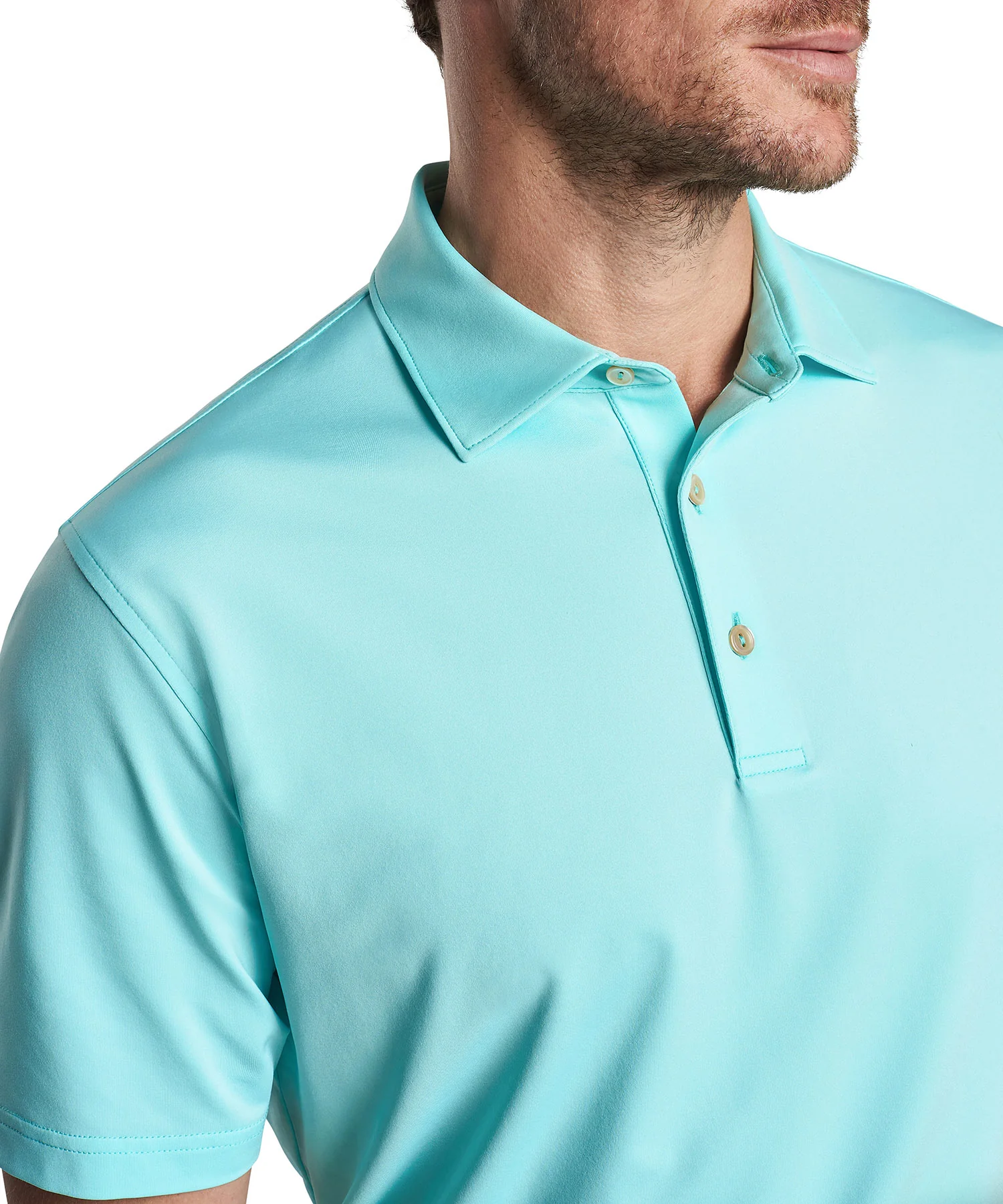 Peter Millar Solid Stretch Jersey Performance Polo Shirt - Image 10