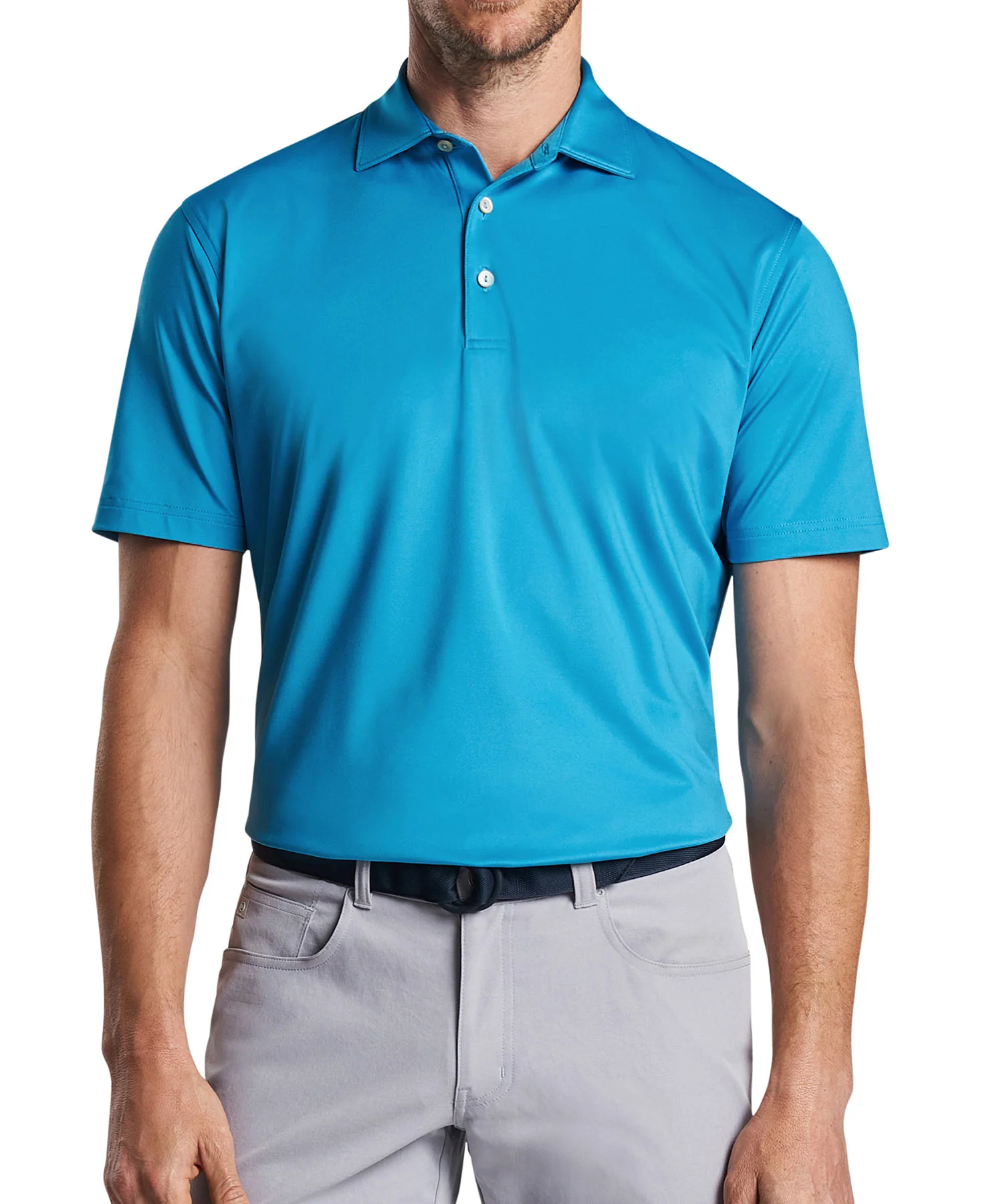 Peter Millar Solid Stretch Jersey Performance Polo Shirt - Image 19