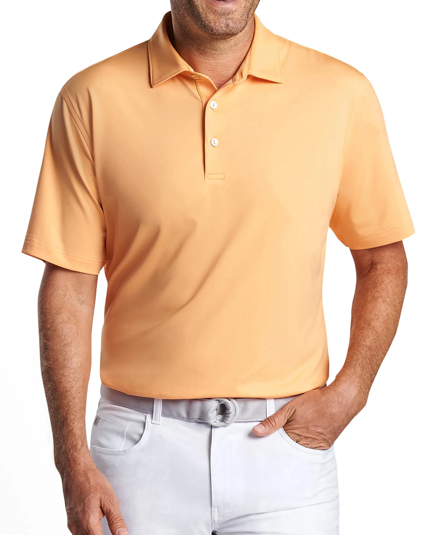 Peter Millar Solid Stretch Jersey Performance Polo Shirt - Image 23