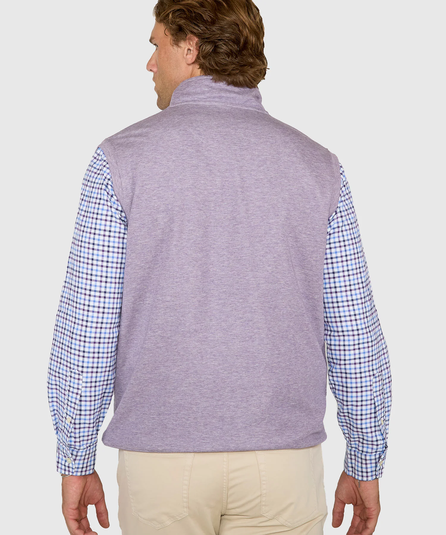 Westport Lifestyle Melange Quarter-Zip Vest - Image 32
