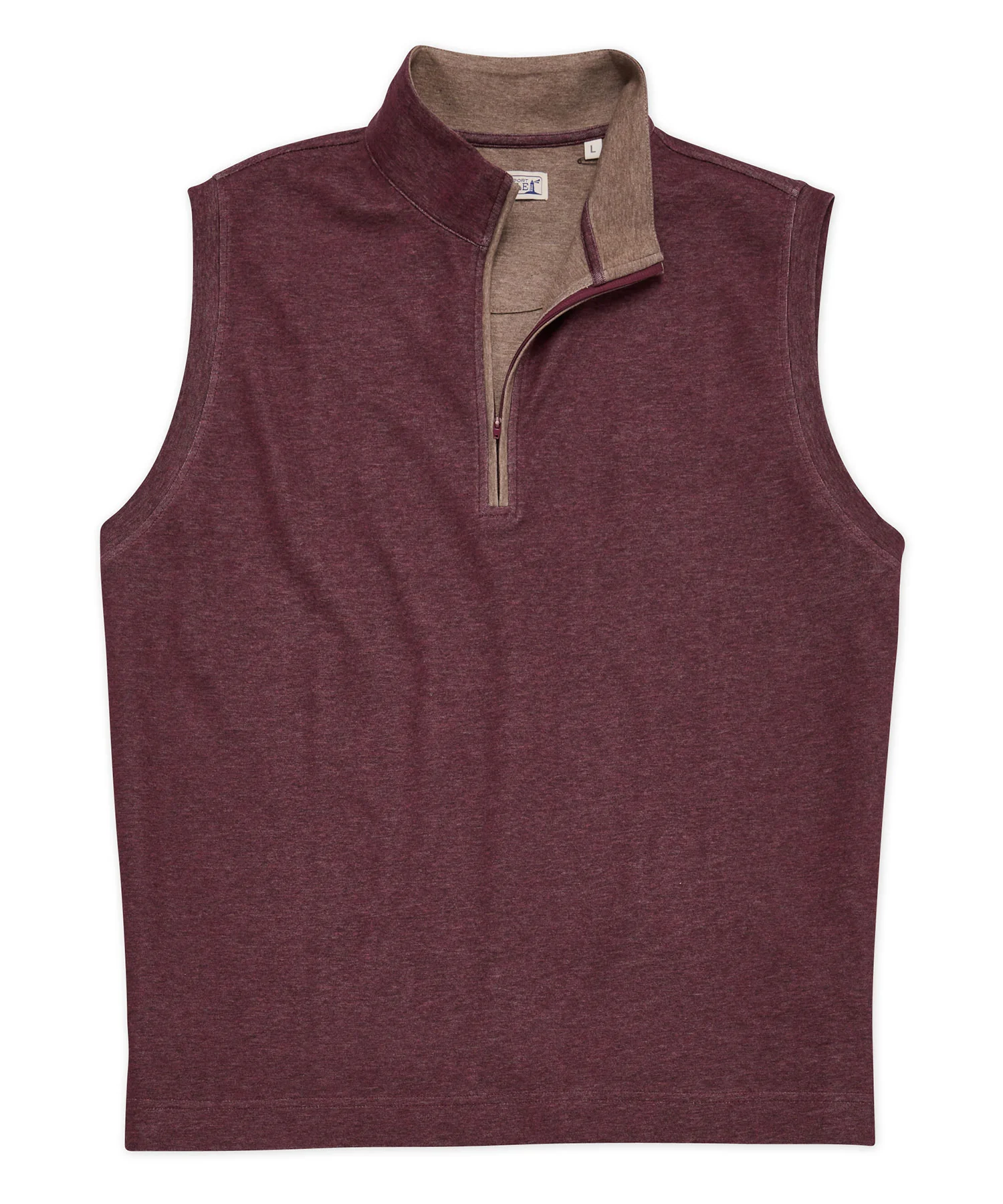 Westport Lifestyle Melange Quarter-Zip Vest - Image 5