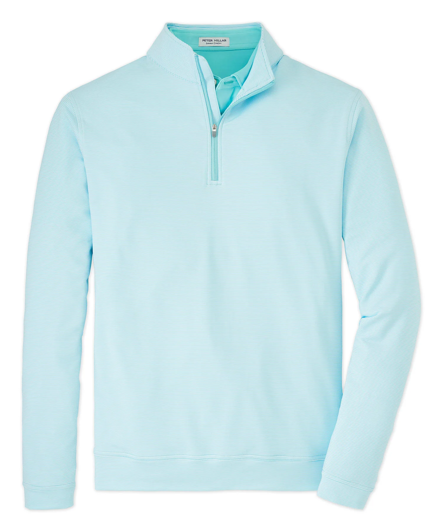 Peter Millar Sugar Stripe Perth Quarter-Zip Pullover - Image 18