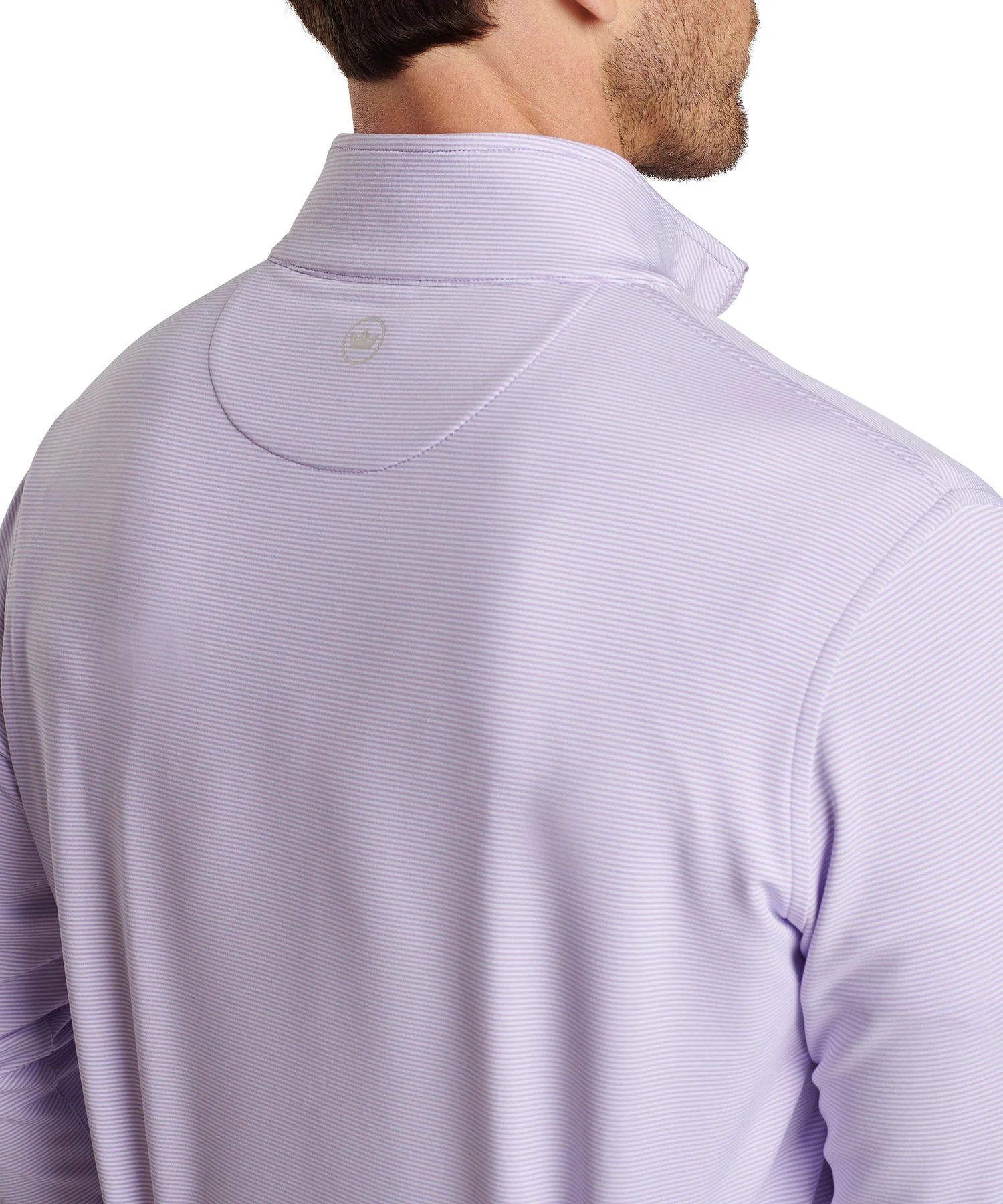 Peter Millar Sugar Stripe Perth Quarter-Zip Pullover - Image 27
