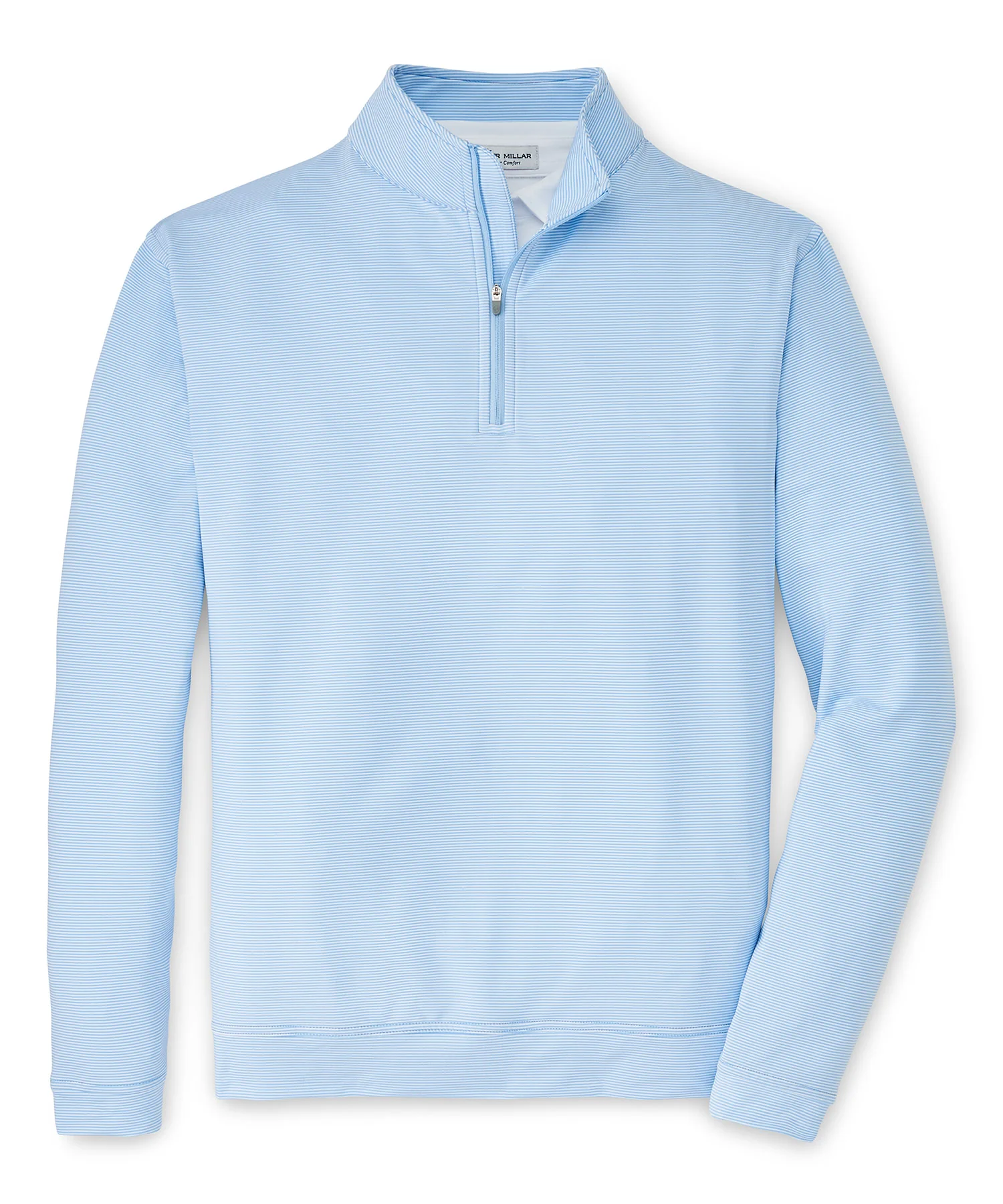 Peter Millar Sugar Stripe Perth Quarter-Zip Pullover - Image 4