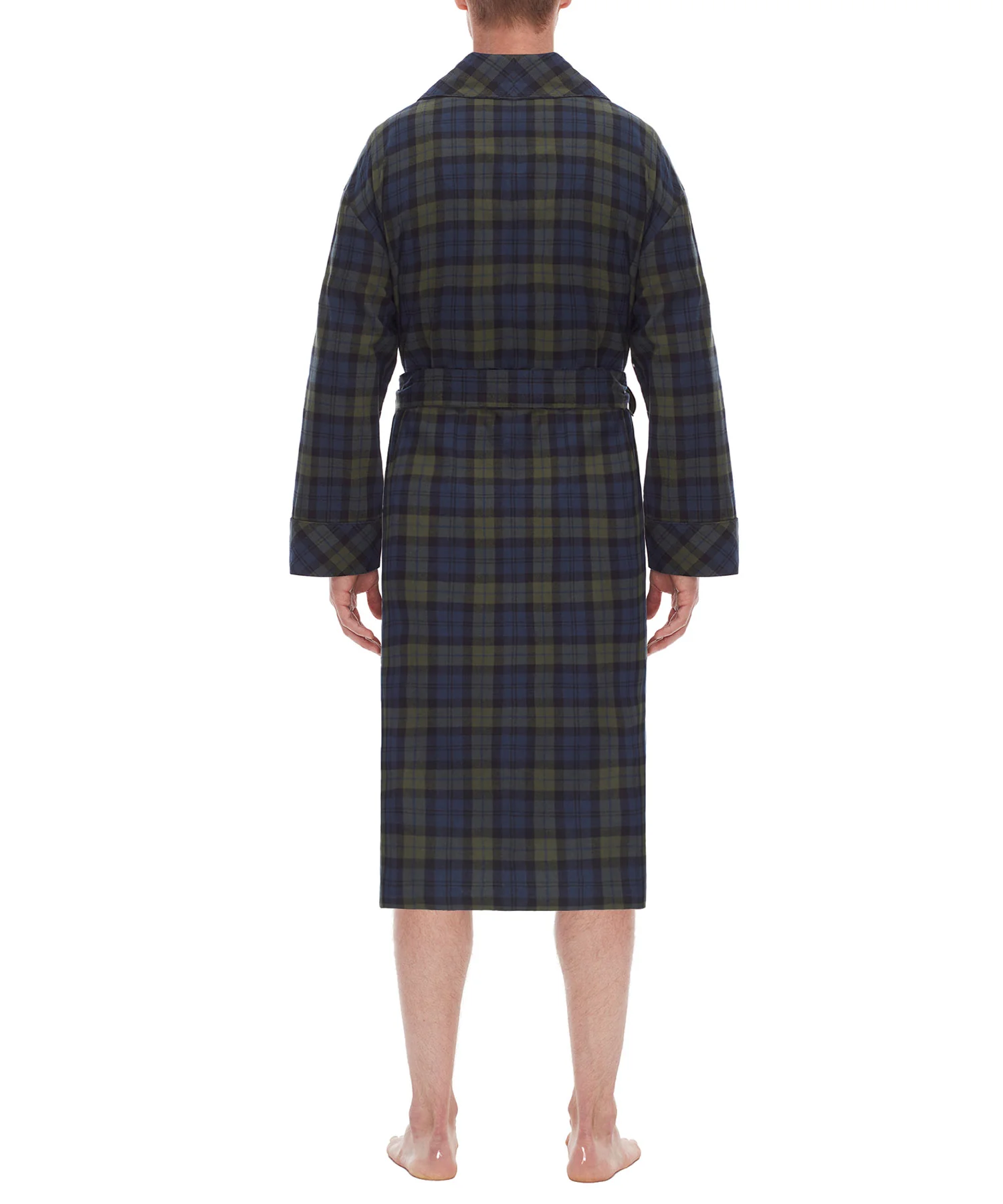Majestic Flannel Shawl Collar Robe - Image 9