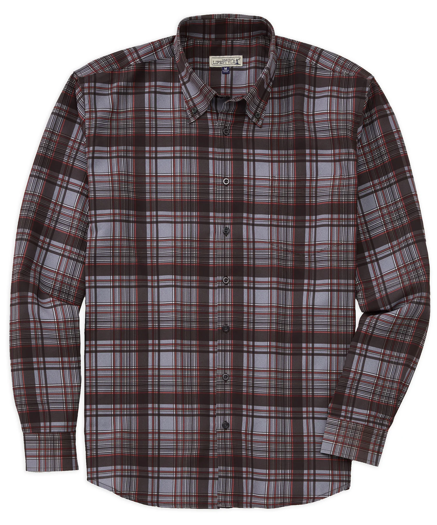 Westport Lifestyle Long Sleeve Performance Sport Shirt
