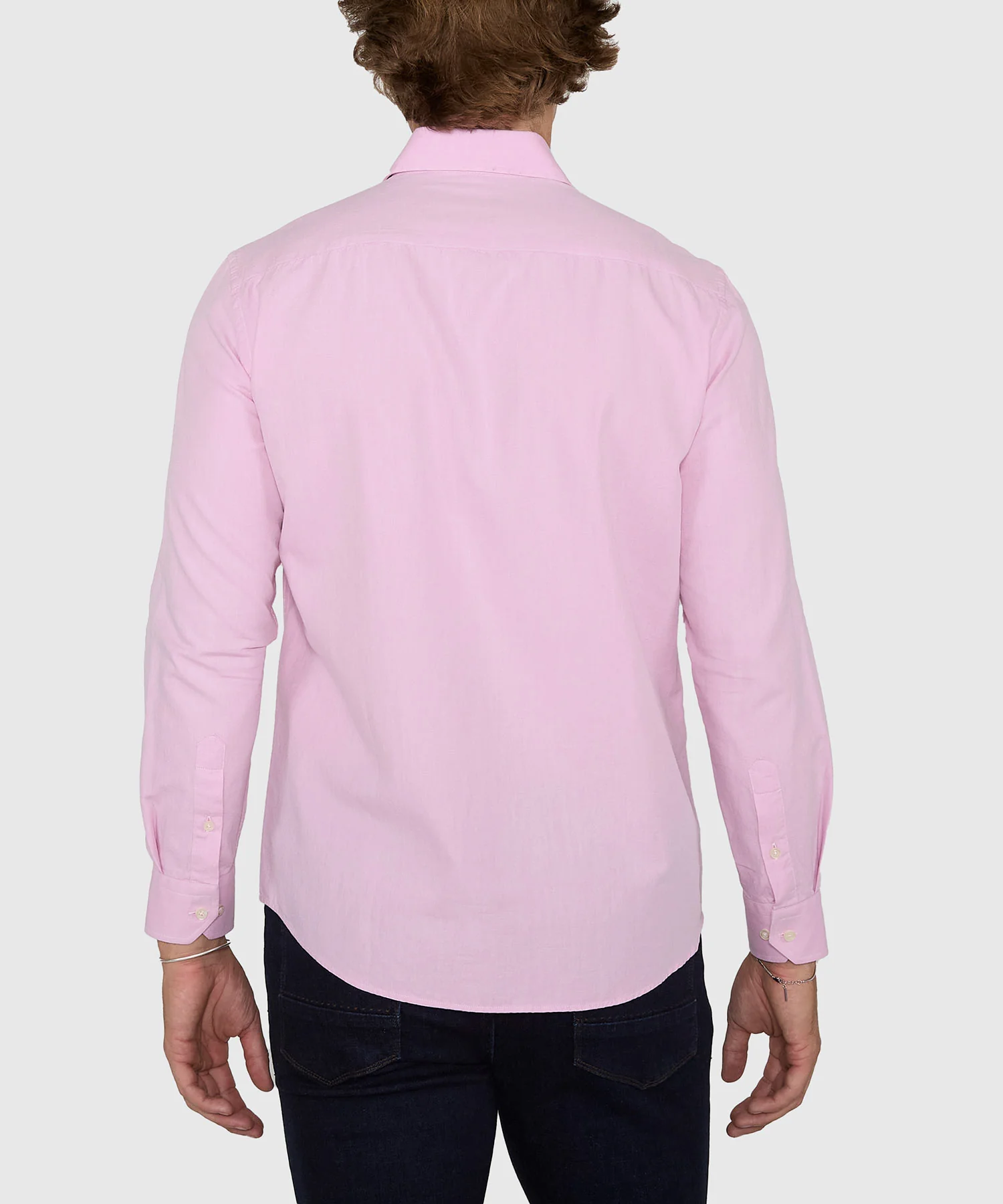 Westport No-Tuck Long Sleeve Button Down Collar Cotton Oxford Sport Shirt - Image 18