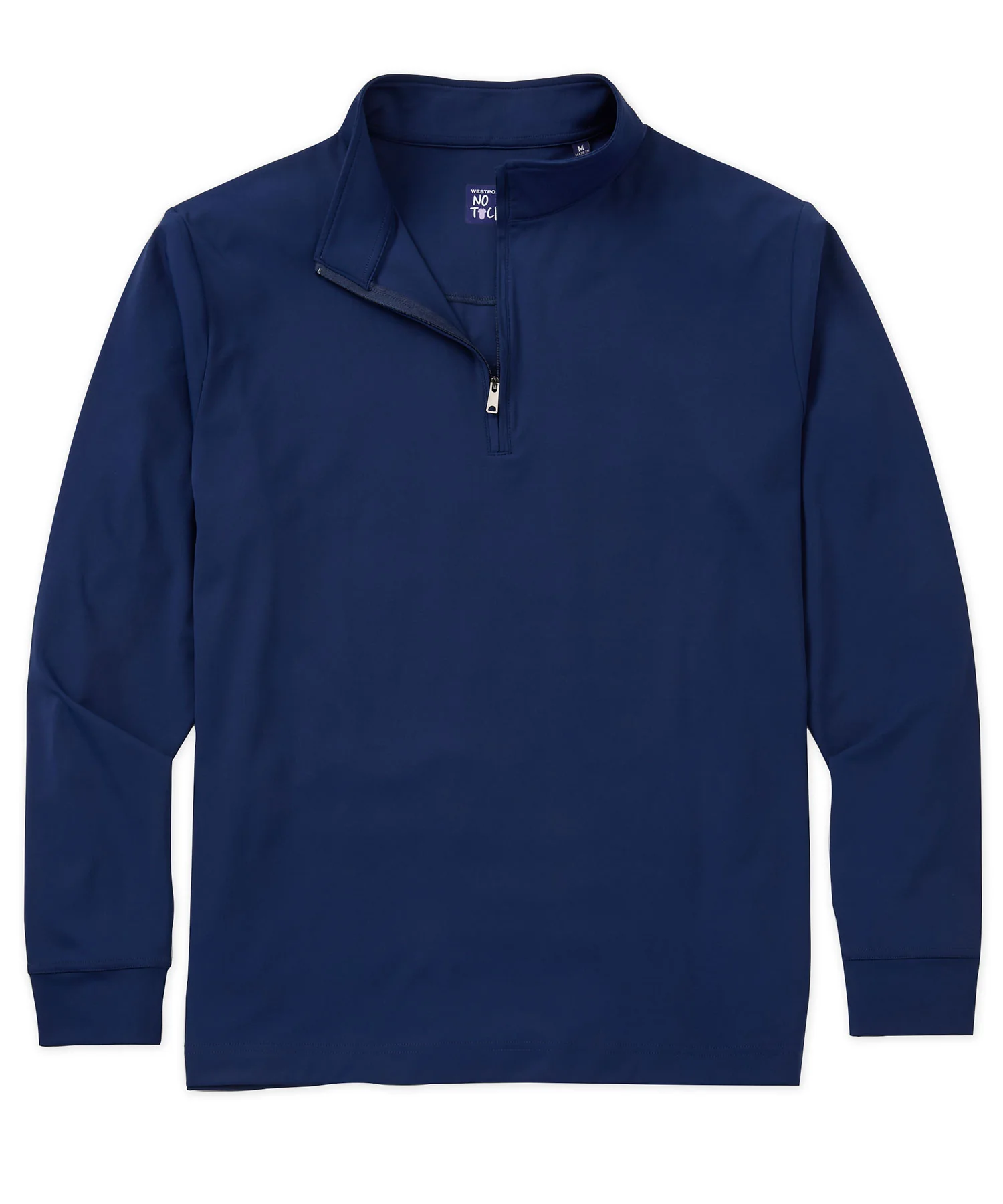 Westport No-Tuck Long Sleeve Stretch Performance Quarter Zip Pullover - Image 4