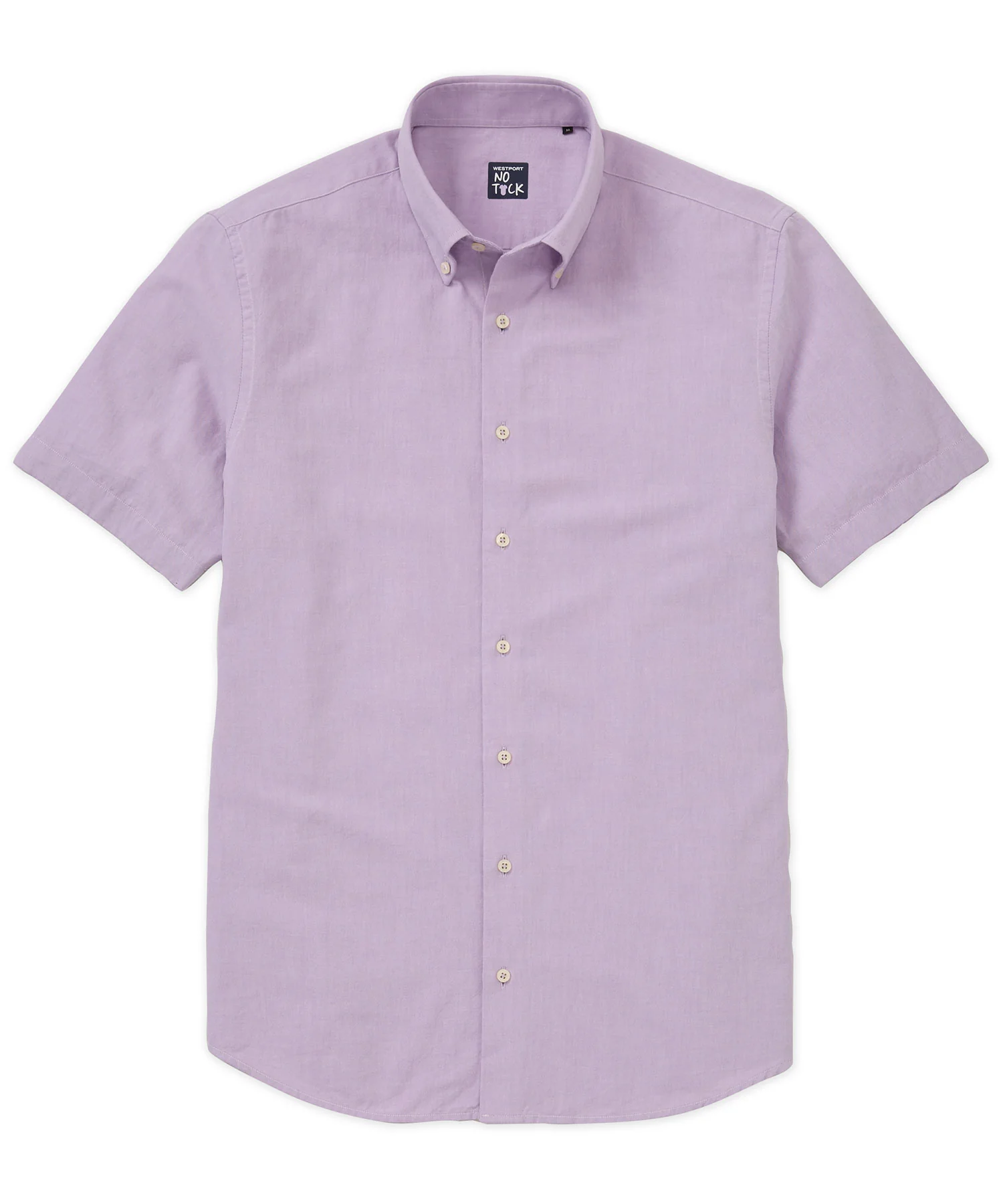 Westport No-Tuck Short Sleeve Oxford Sport Shirt - Image 4