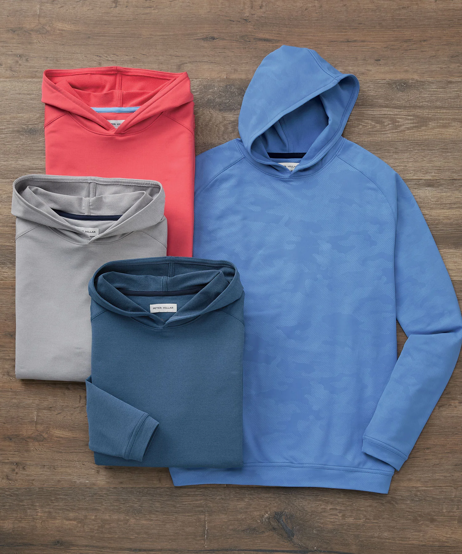 Peter Millar Long Sleeve Pine Performance Hoodie Pullover - Image 2