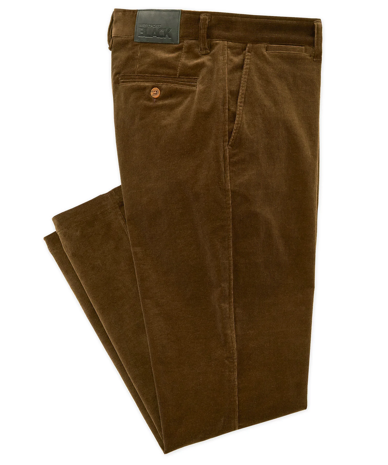 Westport Black Westfield Flat Front Corduroy Pant - Image 5