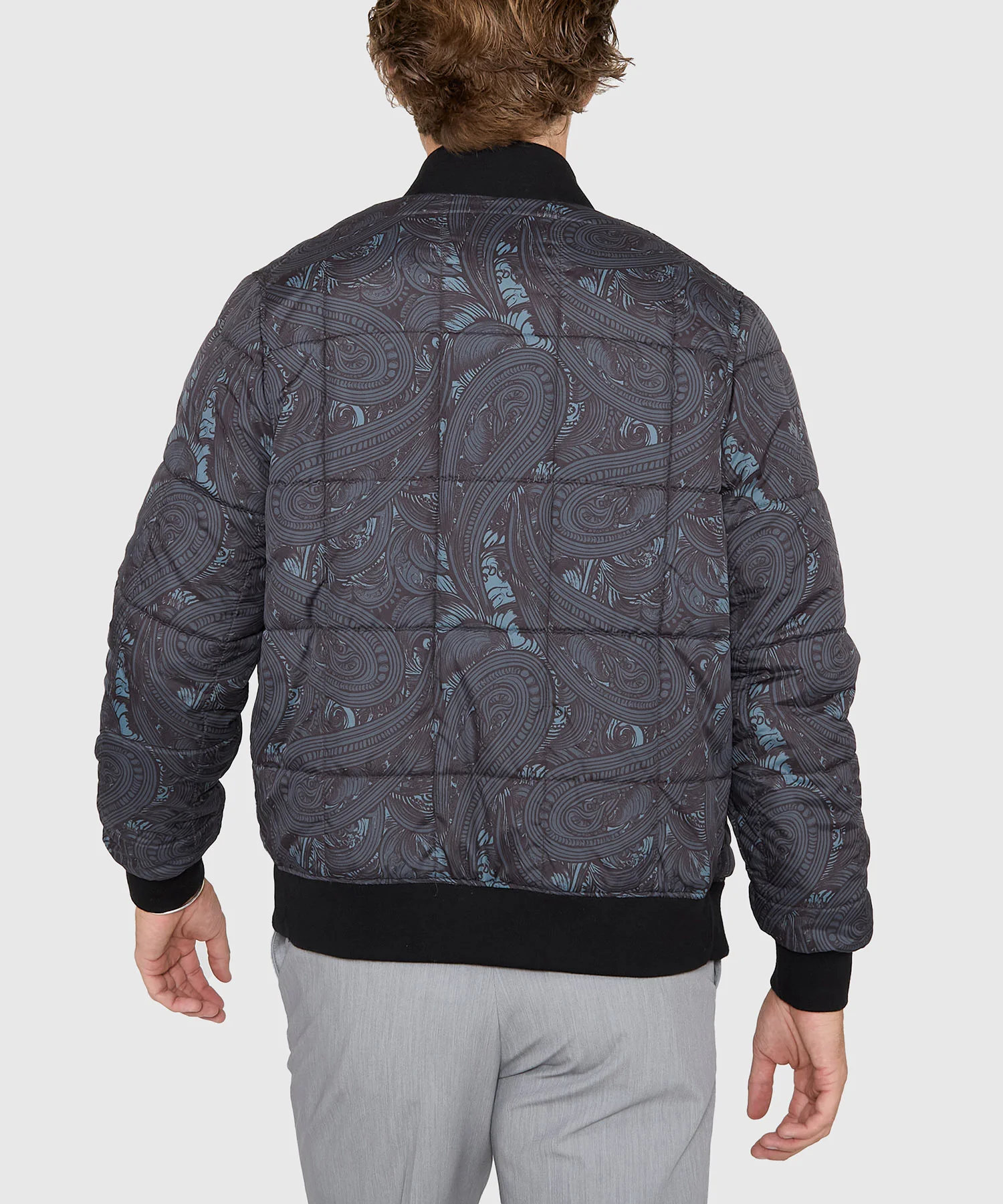 Westport Black Switch Reversible Wool Blouson Jacket - Image 14