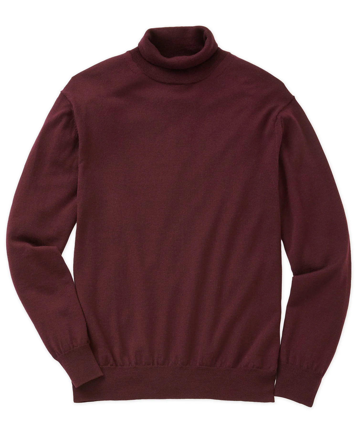 Westport Black Hudson Peak Merino Wool Turtleneck Sweater - Image 3