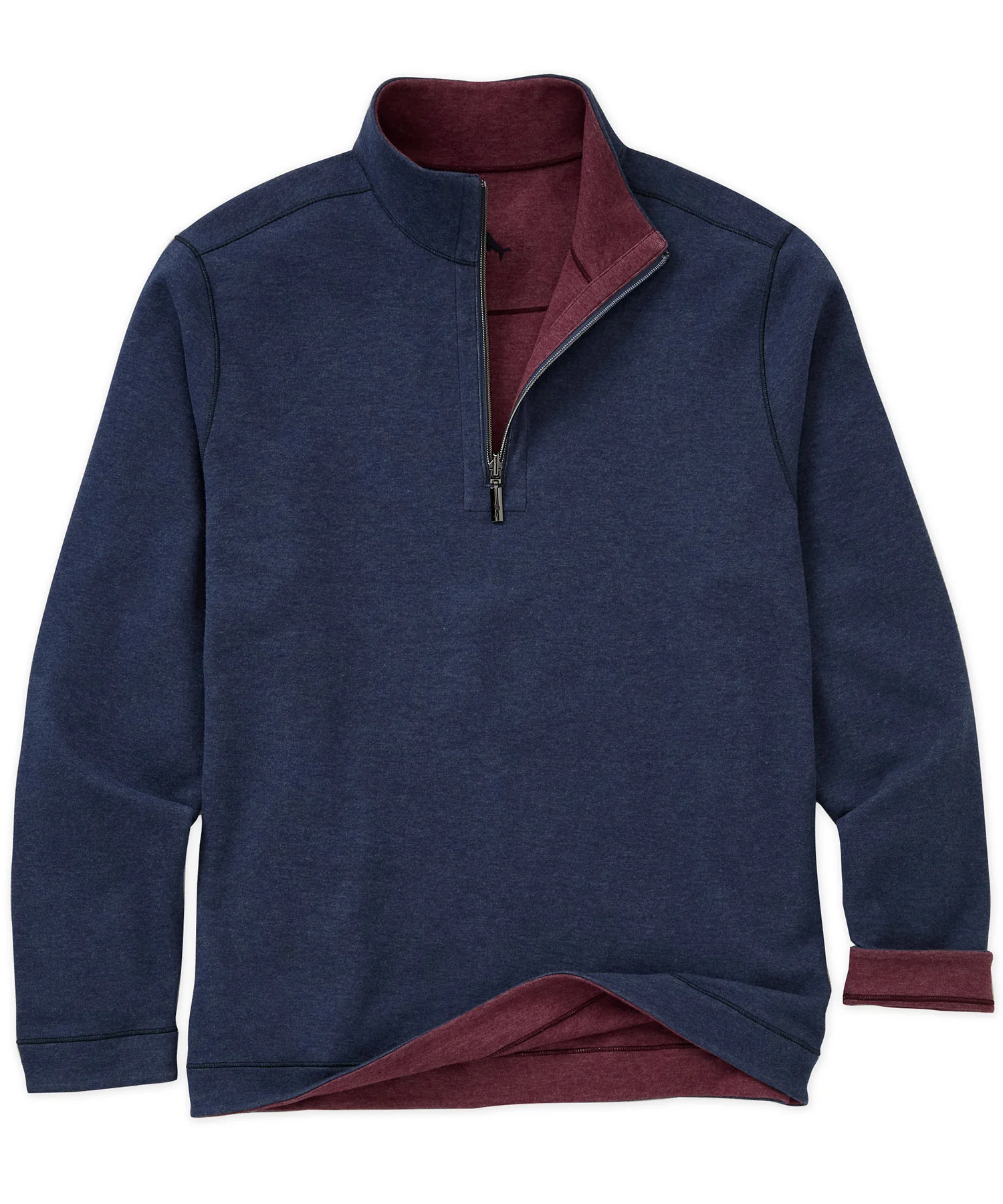 Tommy Bahama Long Sleeve Flipview Reversible Half-Zip Pullover - Image 10
