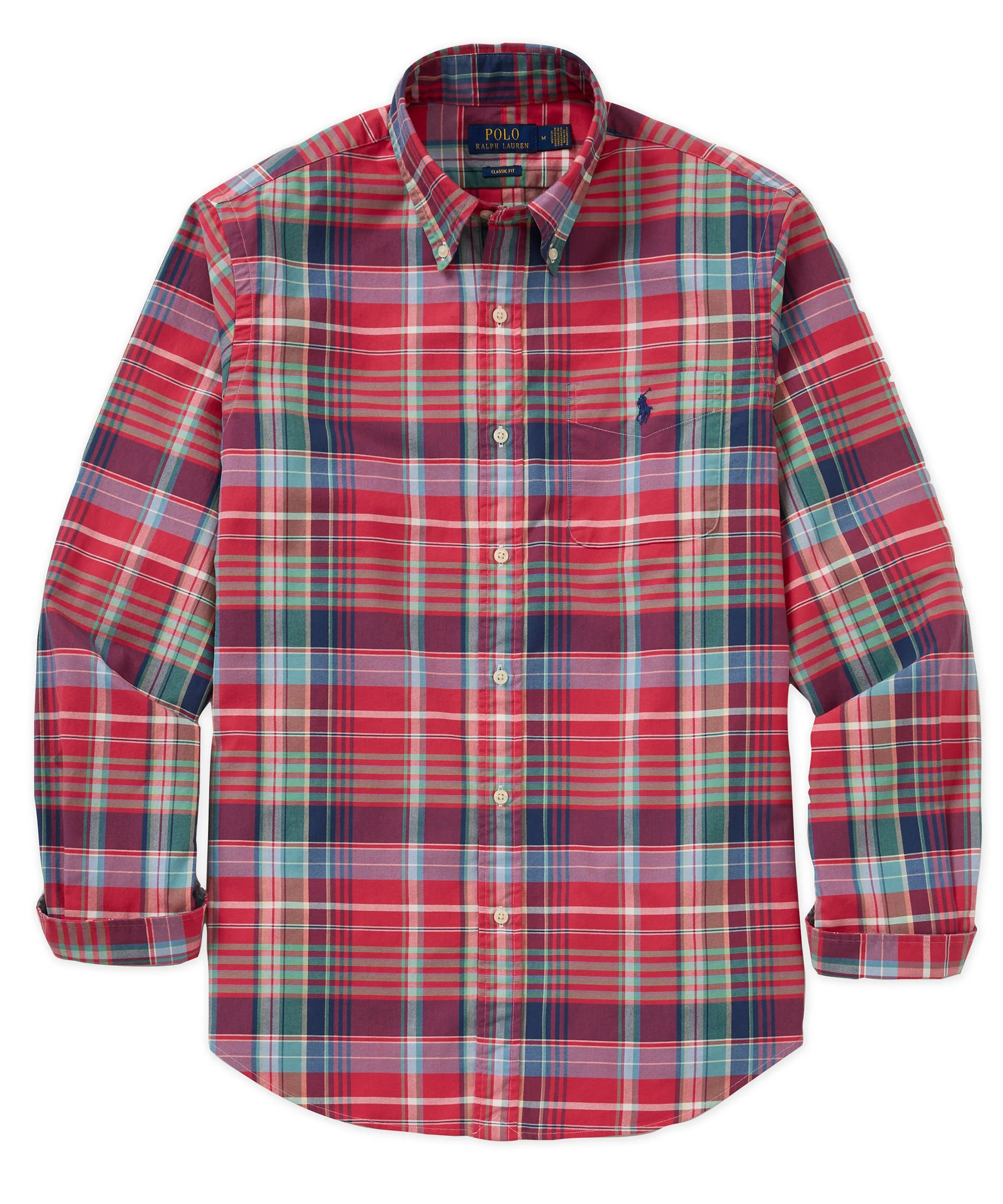 Polo Ralph Lauren Long Sleeve Tartan Oxford Sport Shirt - Image 13