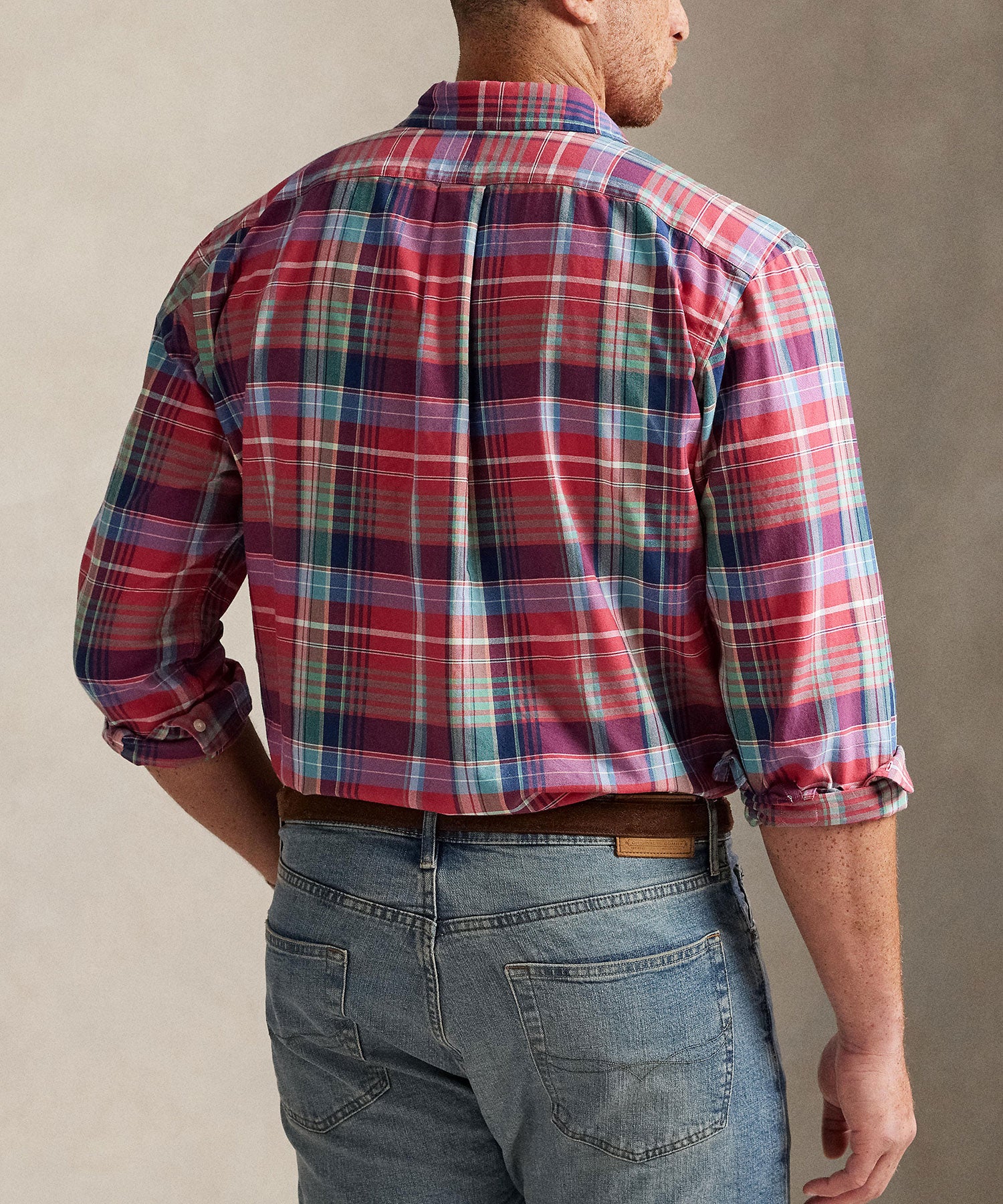 Polo Ralph Lauren Long Sleeve Tartan Oxford Sport Shirt - Image 17