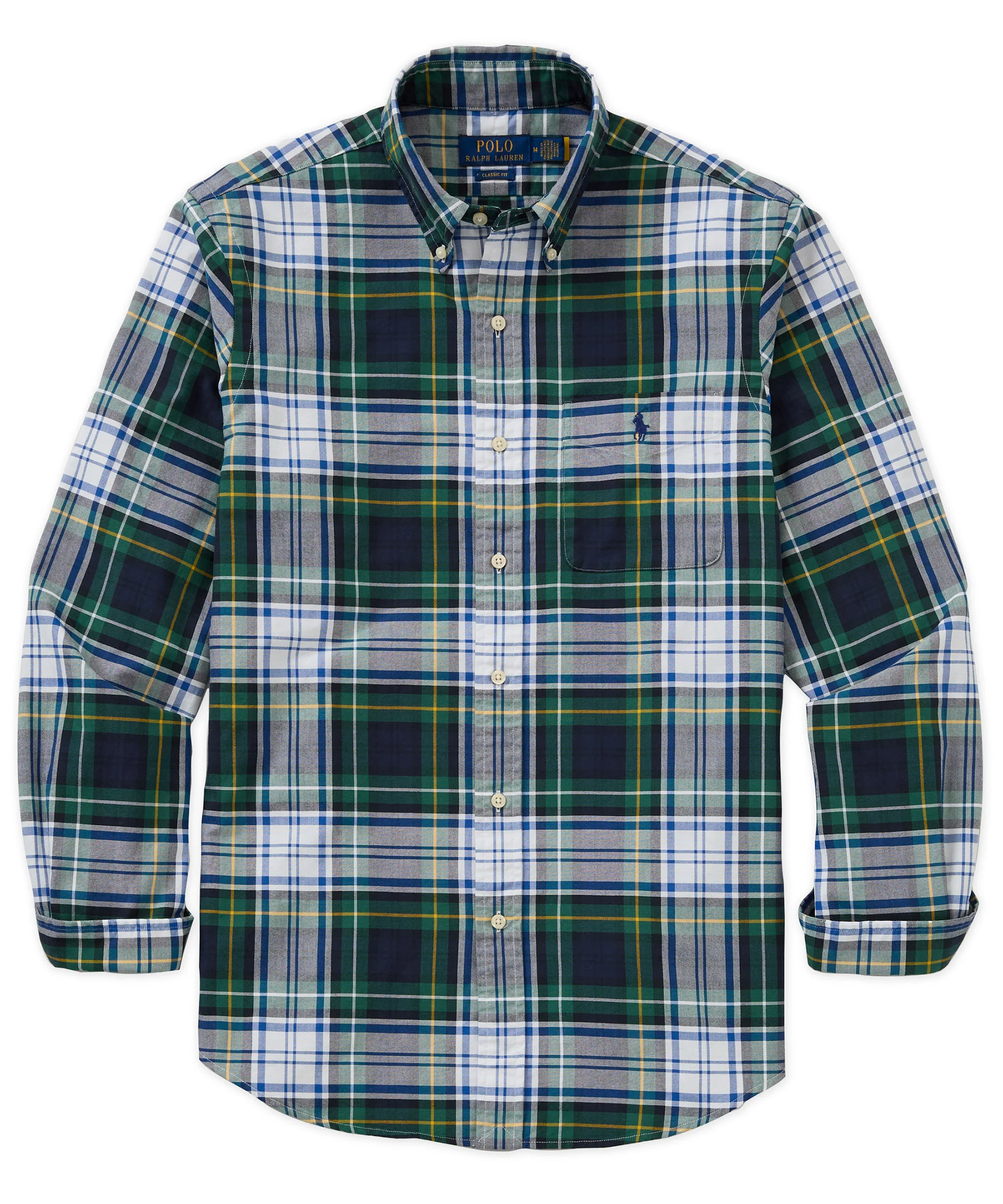 Polo Ralph Lauren Long Sleeve Tartan Oxford Sport Shirt - Image 3