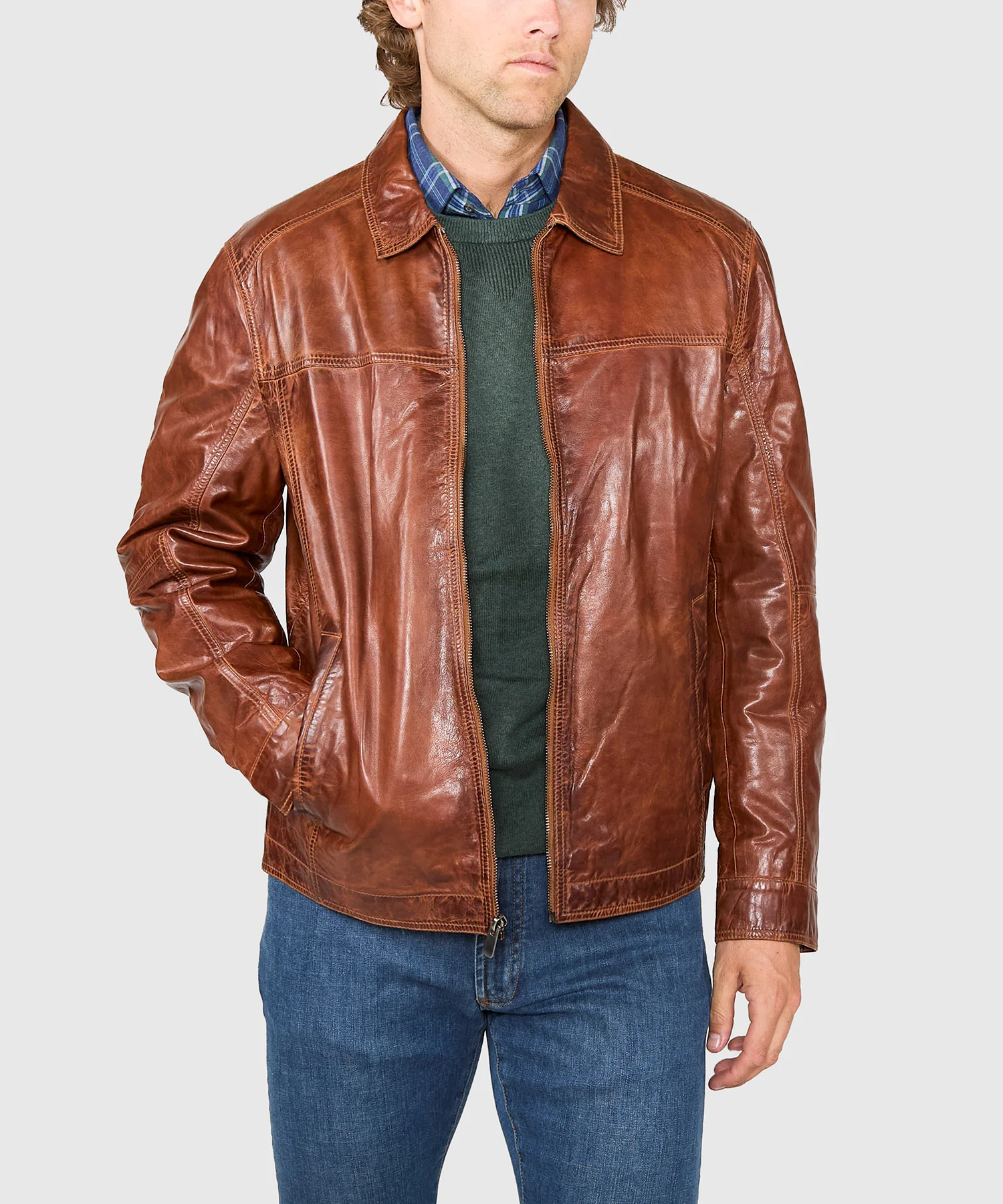 Westport Black Premium Leather Jacket - Image 12