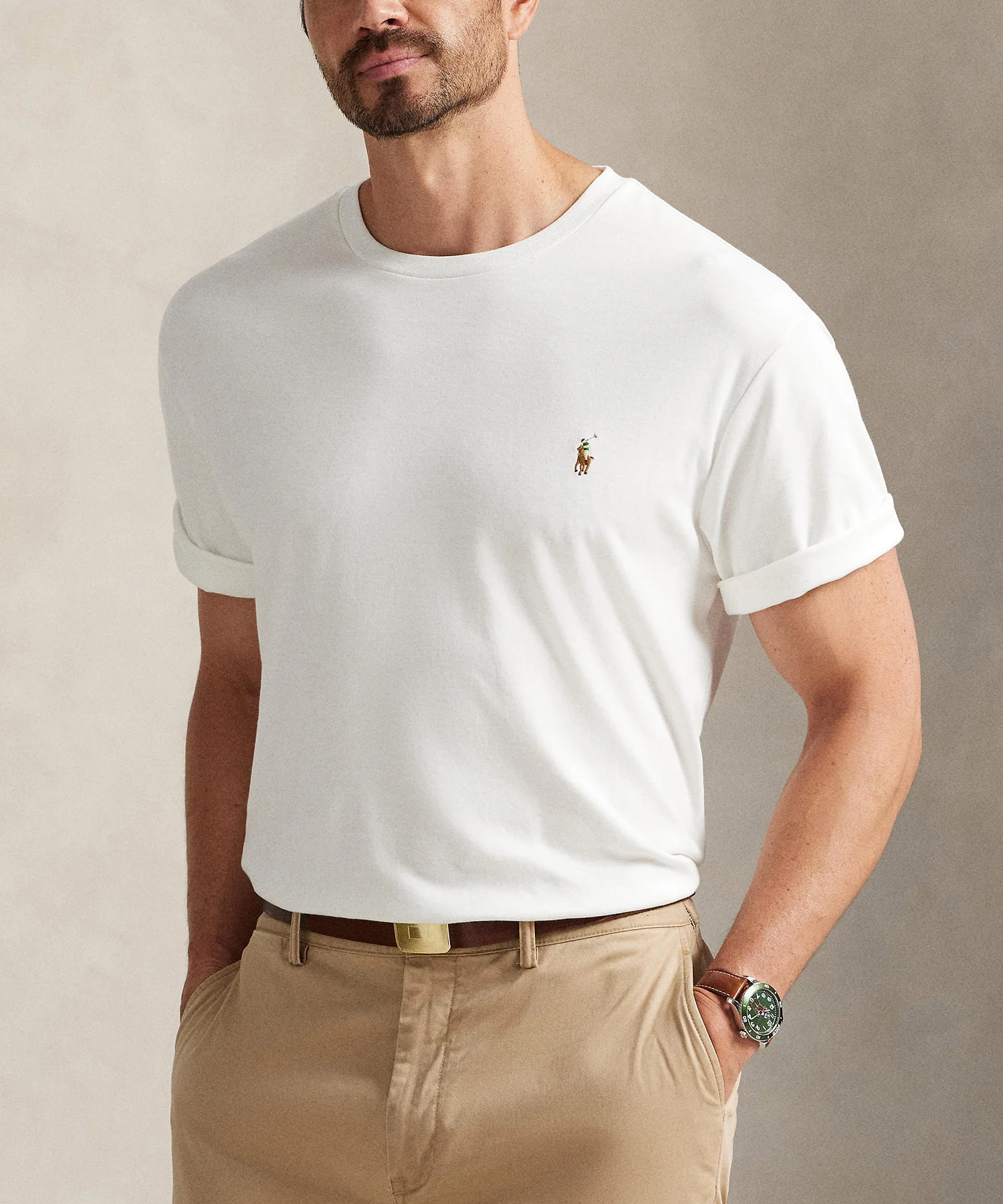 Polo Ralph Lauren Short Sleeve Soft Touch Cotton T-Shirt - Image 19