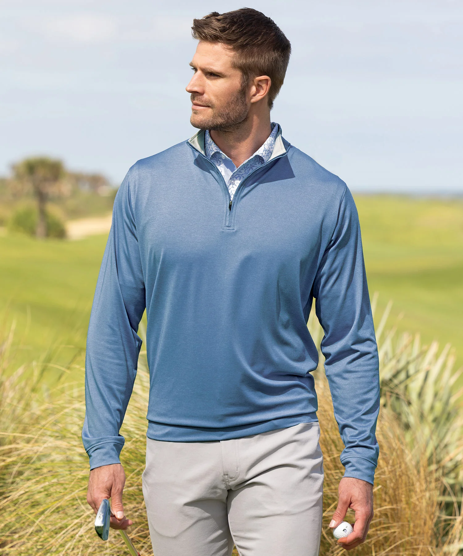 Westport Lifestyle Long Sleeve Strive Performance Quarter-Zip Pullover - Image 2