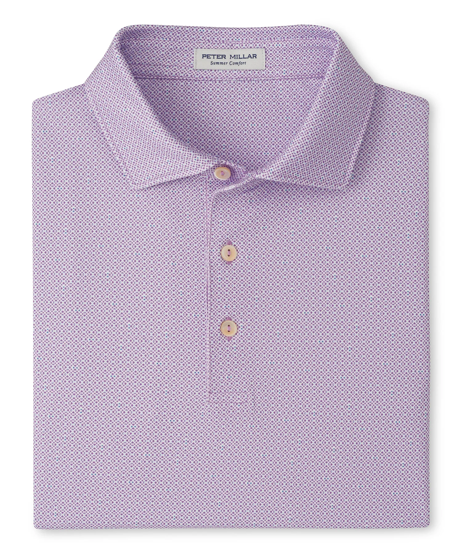 Peter Millar Ash Grove Print Short Sleeve Performance Polo - Image 2