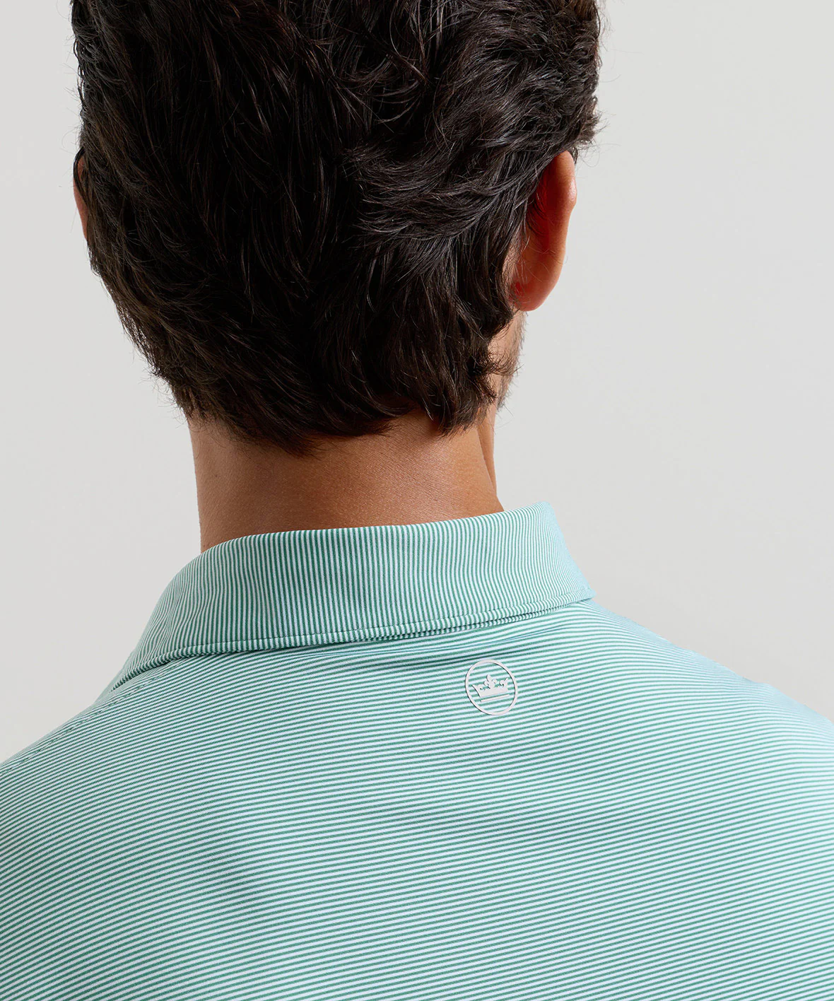 Peter Millar Jubilee Stripe Short Sleeve Polo - Image 6
