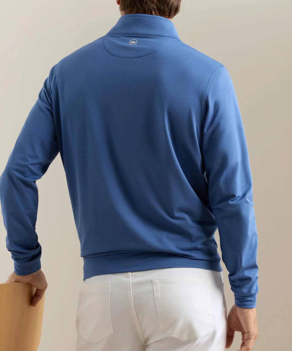 Peter Millar Perth Cross-Hatch Quarter-Zip Pullover - Image 15