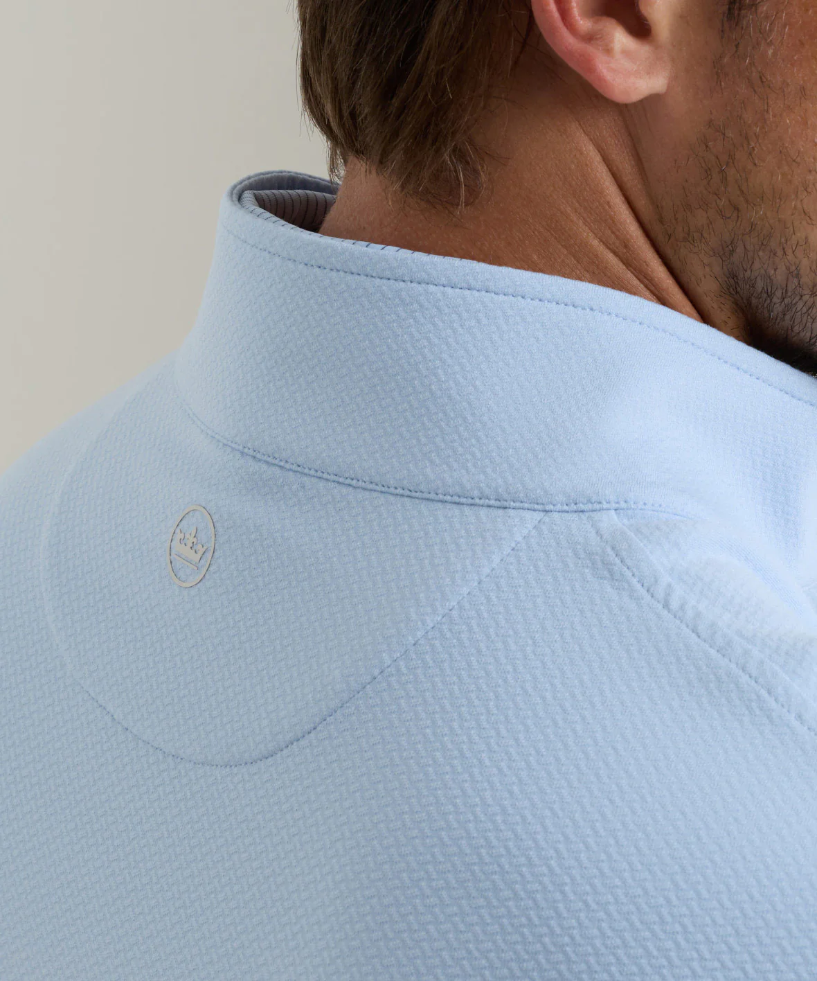 Peter Millar Perth Cross-Hatch Quarter-Zip Pullover - Image 6