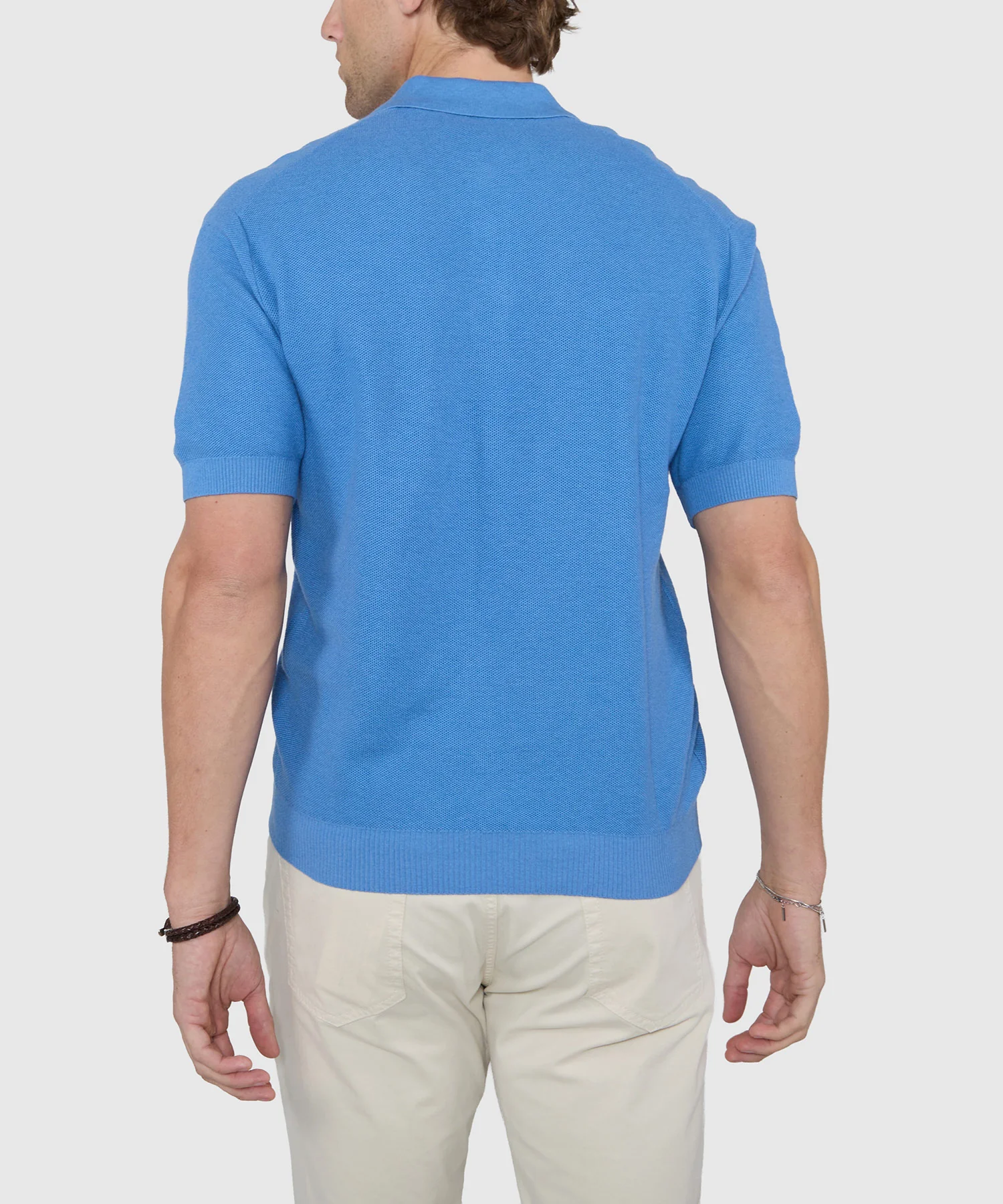 Westport Black Short Sleeve Legacy II Cotton Cashmere Polo - Image 4