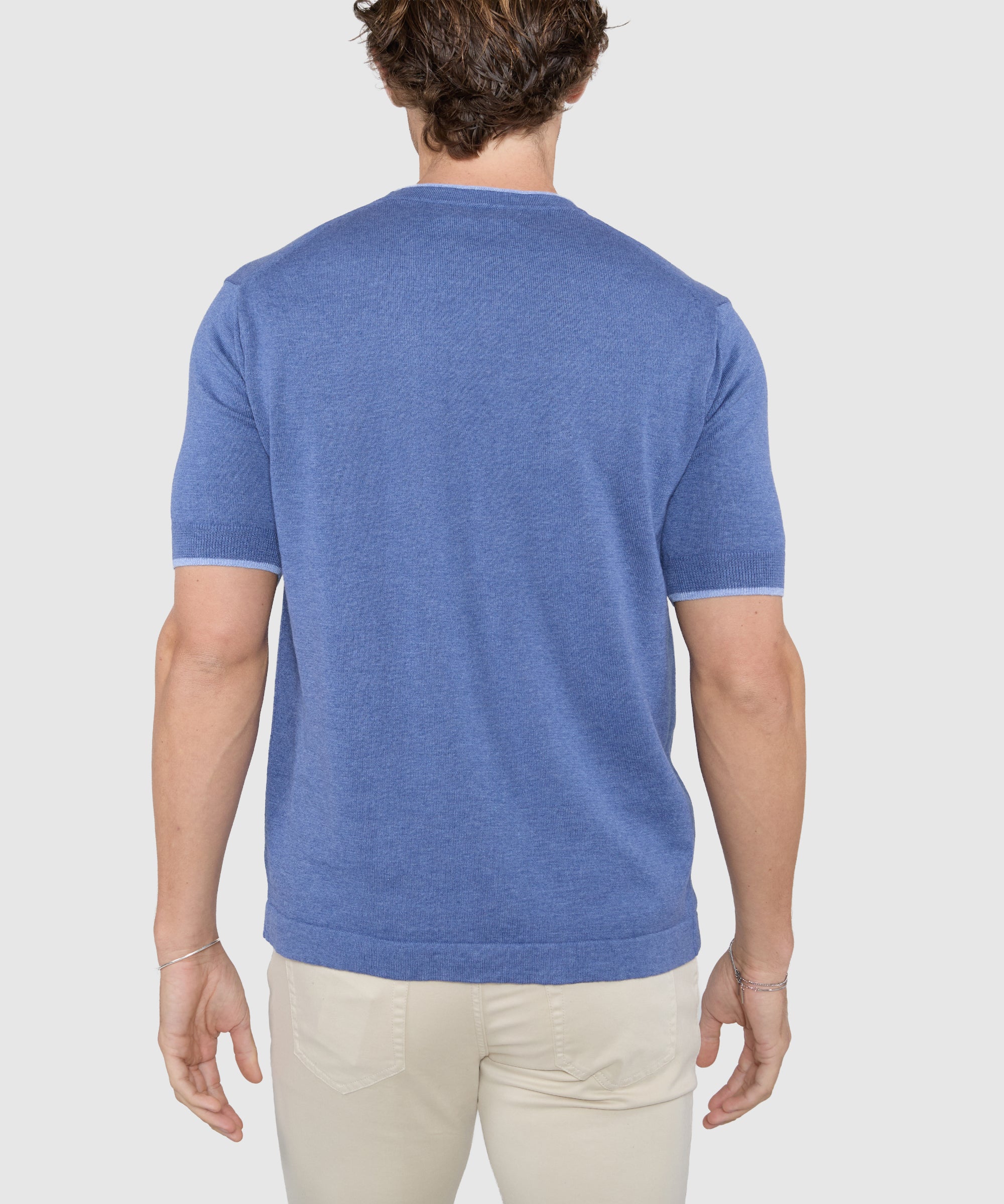 Westport Black Short Sleeve Retro Roulle Crew - Image 5
