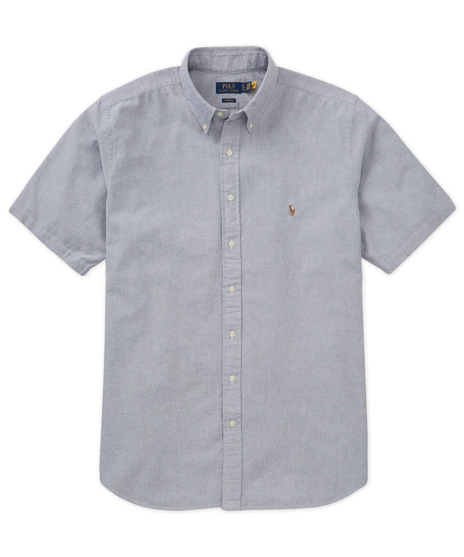 Polo Ralph Lauren Short Sleeve Solid Oxford Sport Shirt - Image 11
