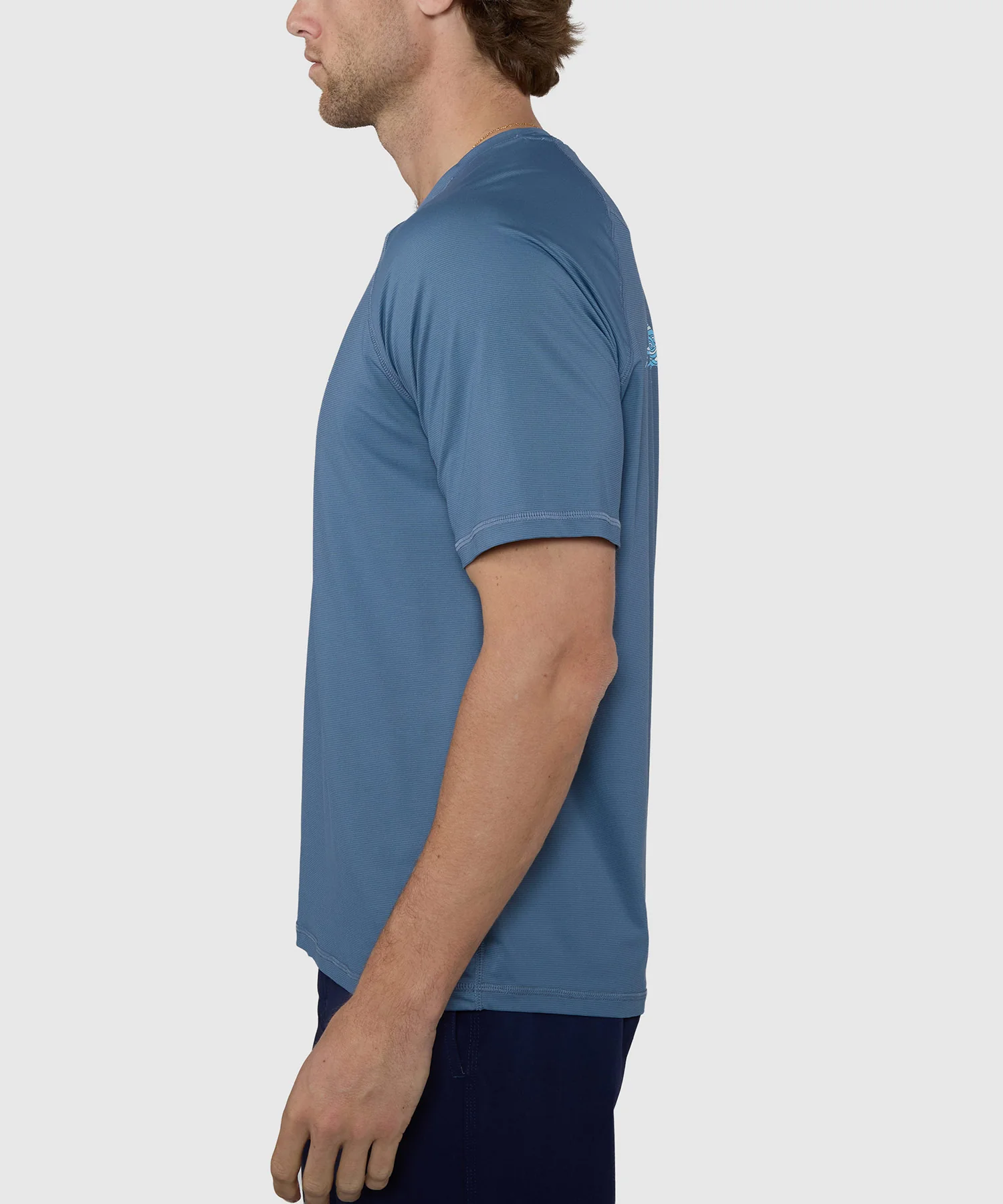 Tommy Bahama Chill Time Bay Short Sleeve Crew Neck Rash Guard T-Shirt - Image 10